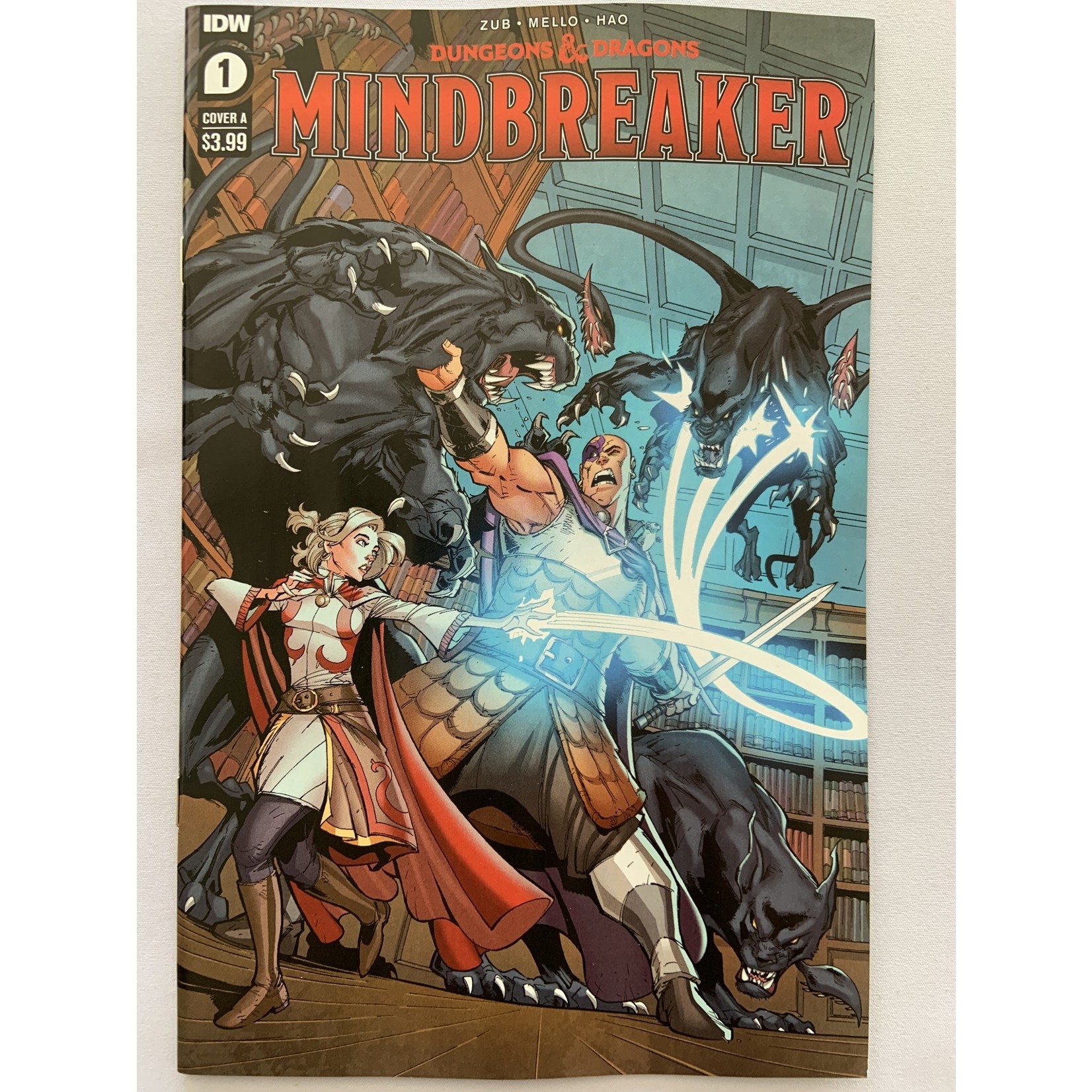 IDW PUBLISHING Dungeons & Dragons Mindbreaker 2021 #1 (Of 5) Cvr A Max Dunbar (C