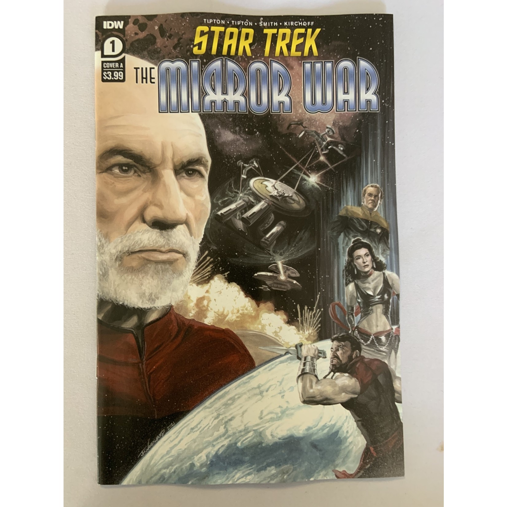 IDW PUBLISHING Star Trek Mirror War 2021 #1 Cvr A J K Woodward