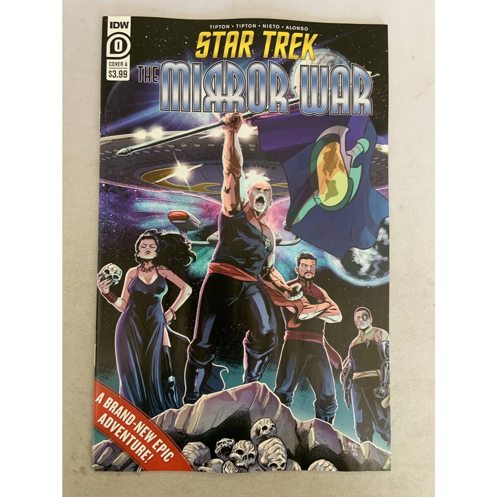 IDW PUBLISHING Star Trek Mirror War 2021 #0 Cvr A Nieto