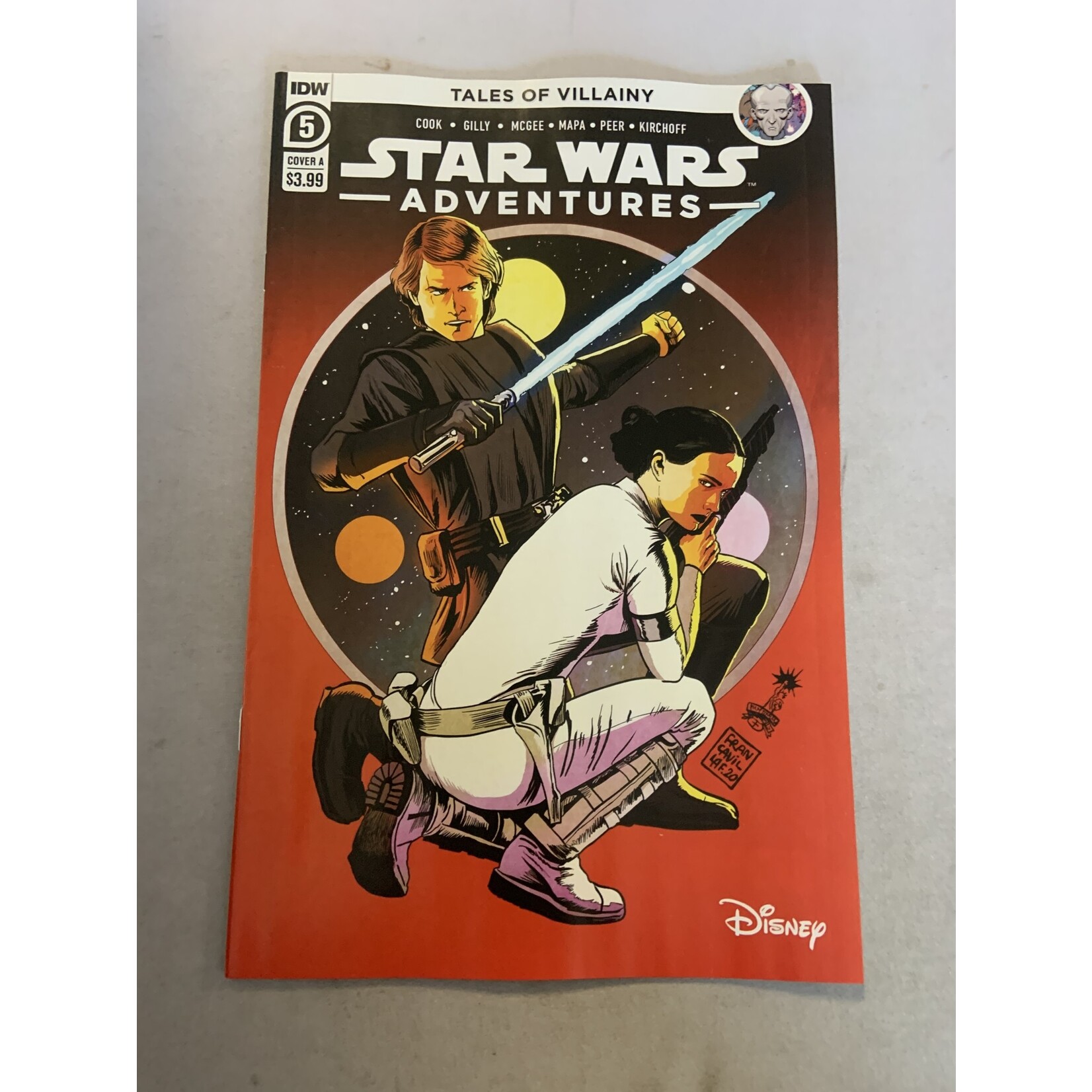 IDW PUBLISHING Star Wars Adventures (2020) 2020 #5 Cvr A Francavilla (C: 1-0-0)