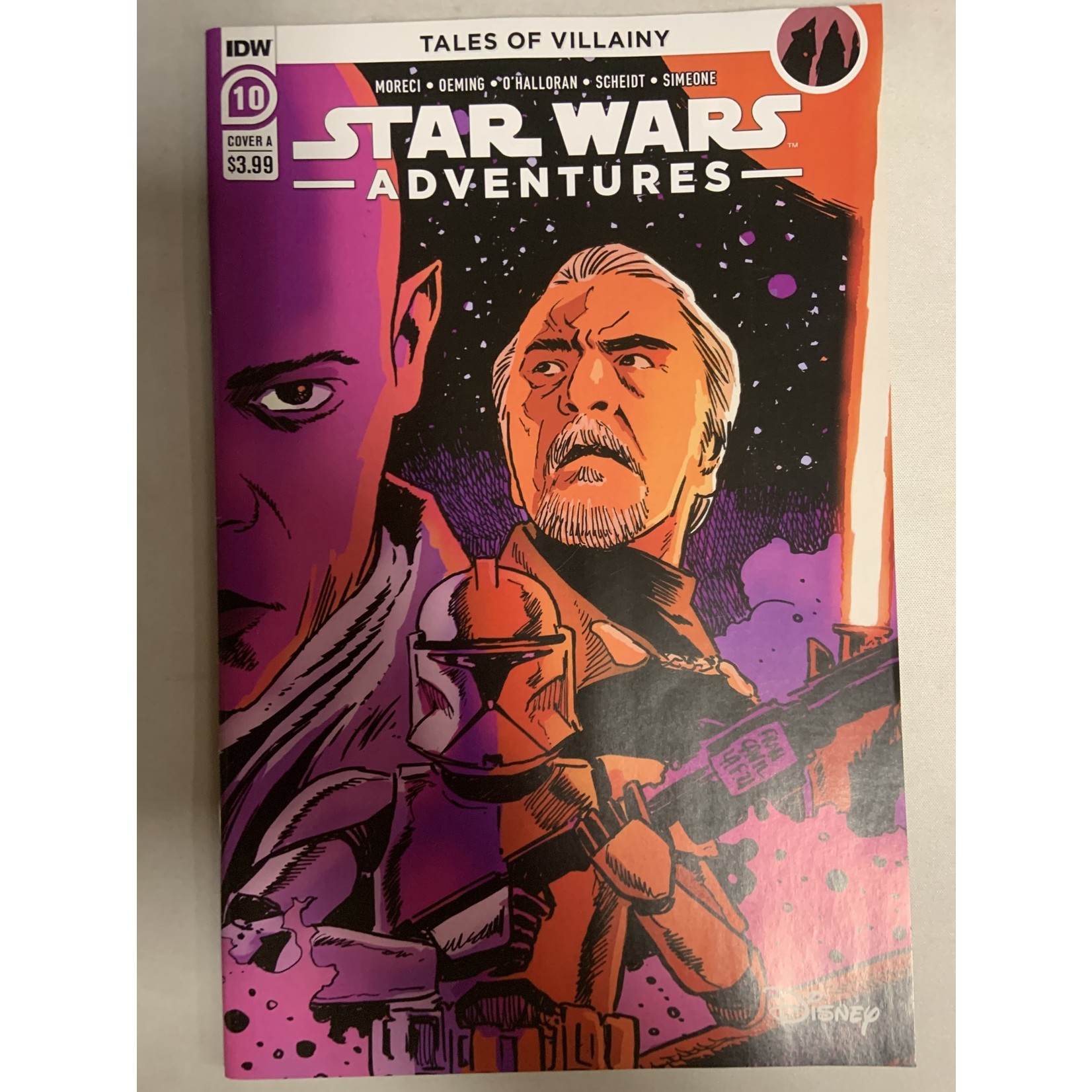IDW PUBLISHING Star Wars Adventures (2020) 2020 #10 Cvr A Francavilla Damaged