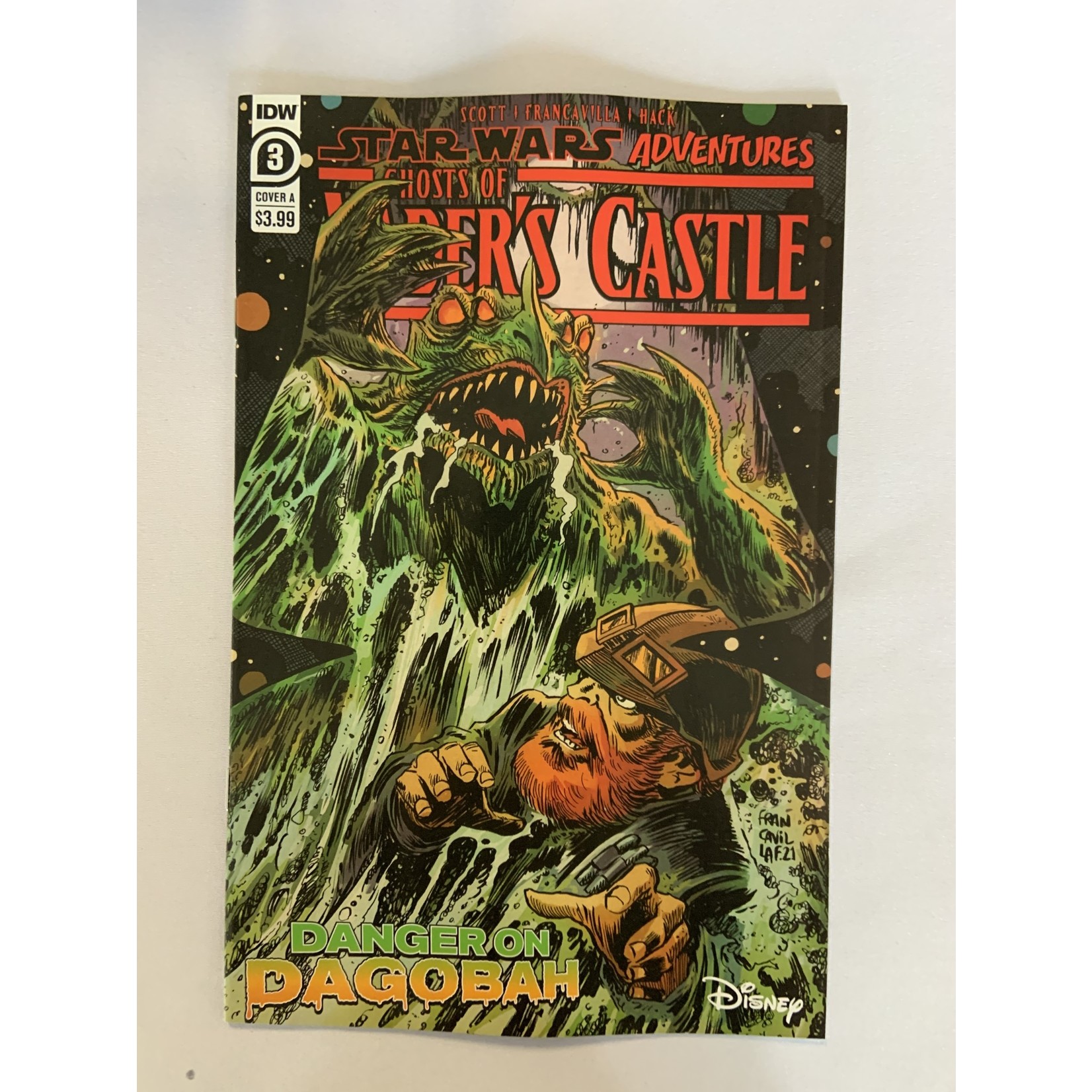 IDW PUBLISHING Star Wars Adv Ghost Vaders Castle 2021 #3 (Of 5) Cvr A Francavill