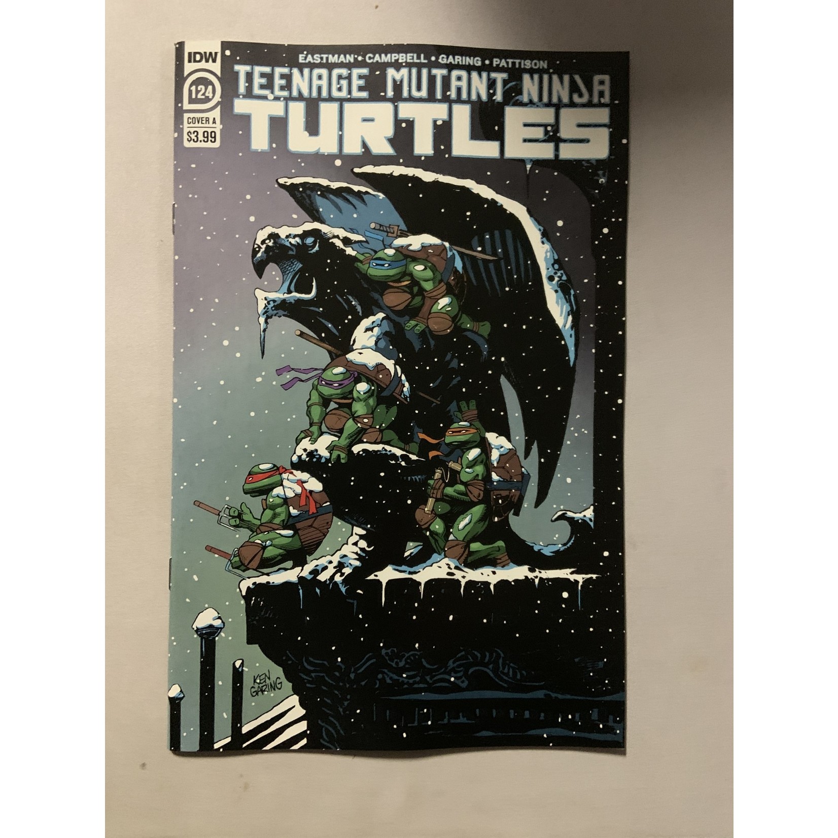 IDW PUBLISHING Tmnt Ongoing 2015 #124 Cvr A Ken Garing (C: 1-0-0)