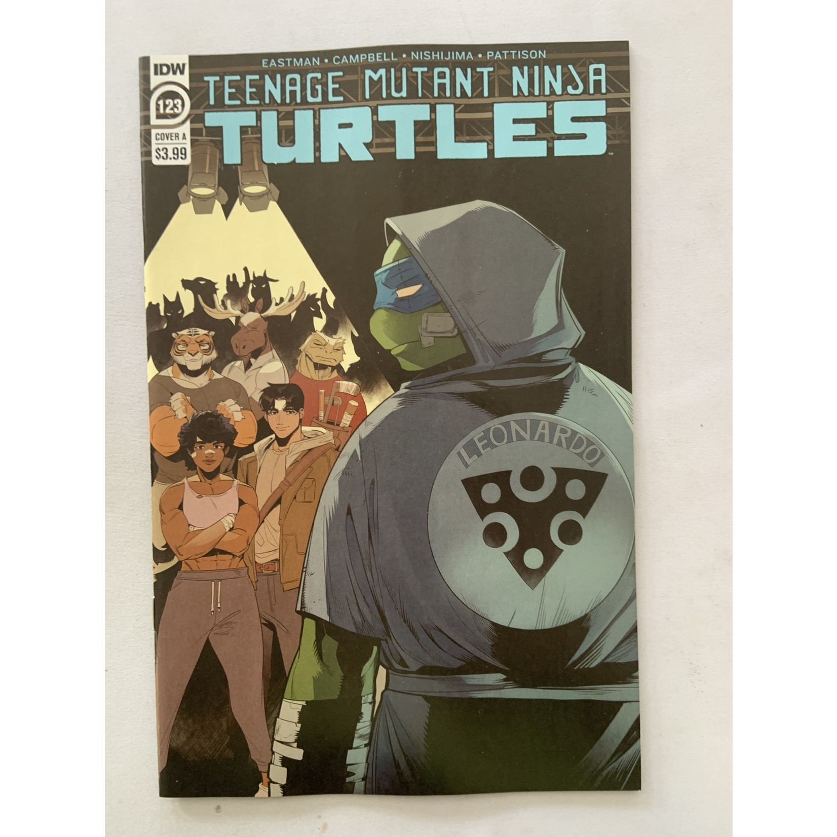 IDW PUBLISHING Tmnt Ongoing 2015 #123 Cvr A Nishijima (C: 1-0-0)