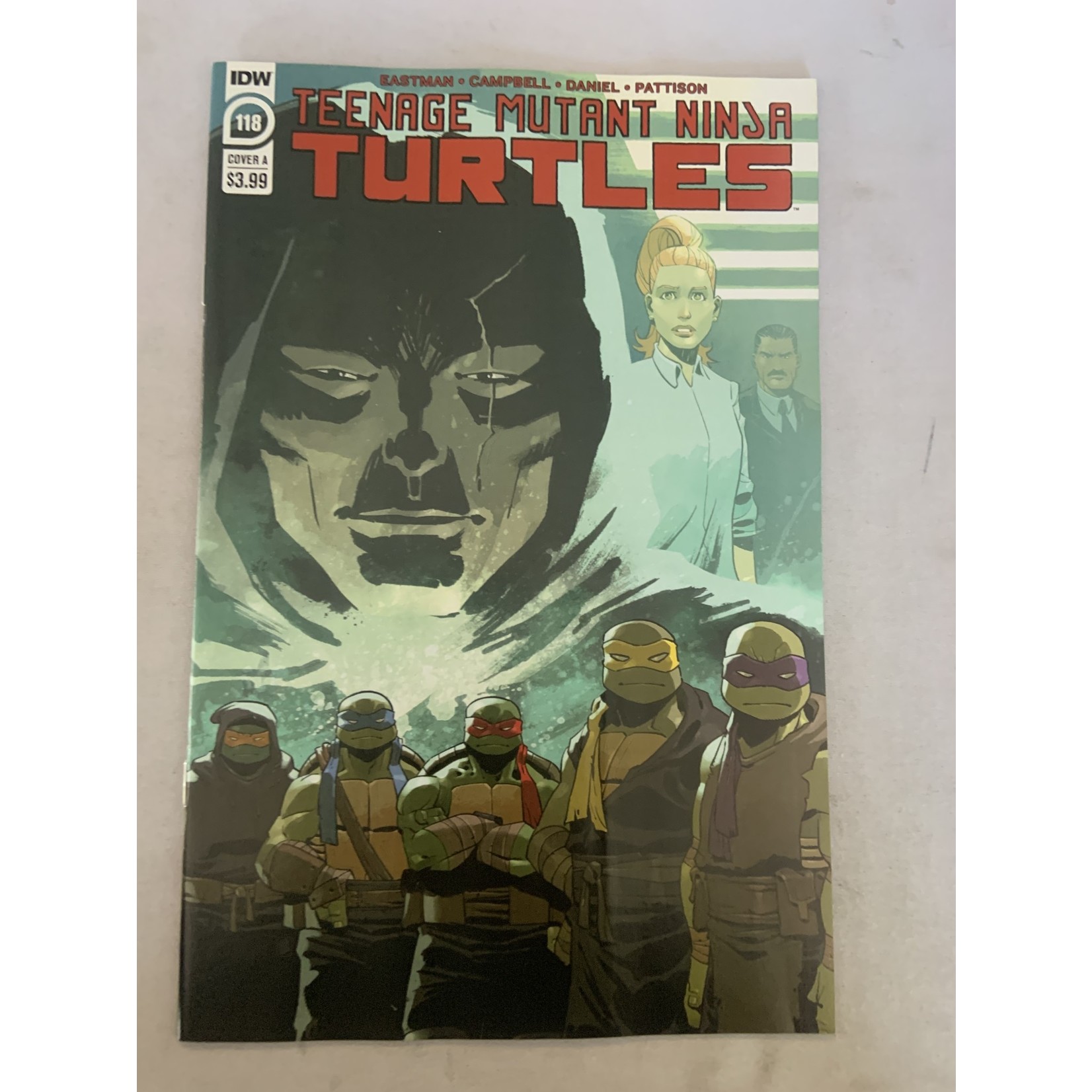 IDW PUBLISHING Tmnt Ongoing 2015 #118 Cvr A Nelson Daniel-Dmg