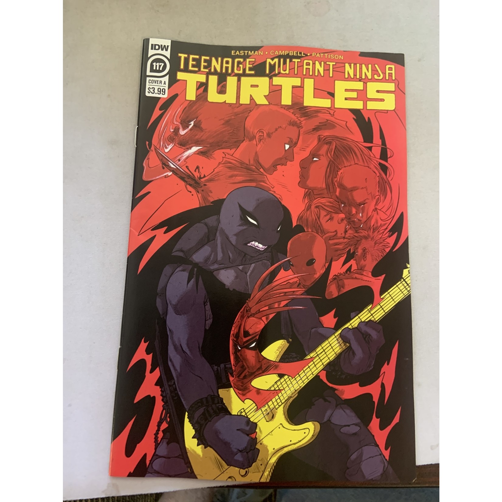 IDW PUBLISHING Tmnt Ongoing 2015 #117 Cvr A Sophie Campbell  Bent Corner