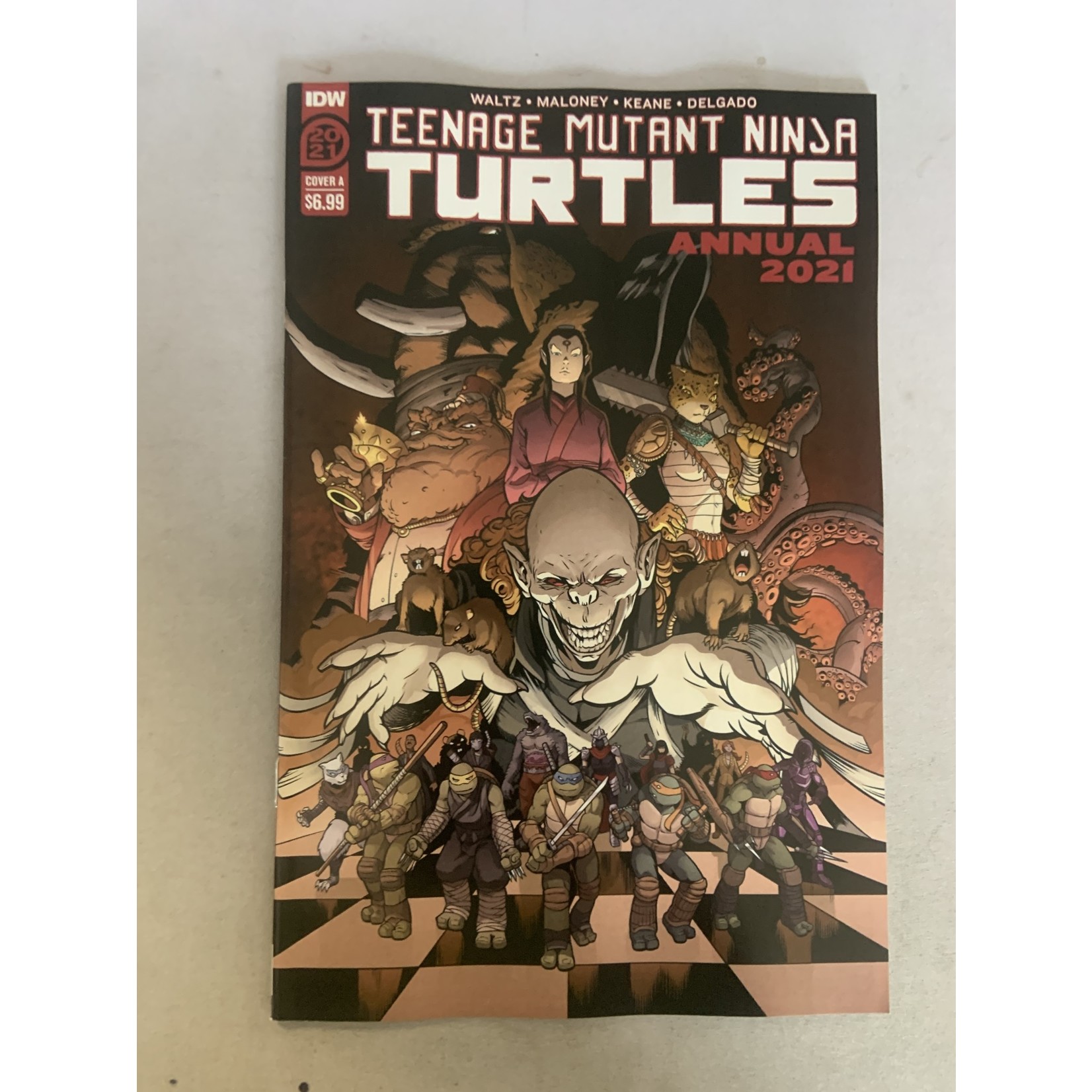 IDW PUBLISHING Tmnt Ongoing 2015 #1 Annual 2021 Cvr A Casey Maloney