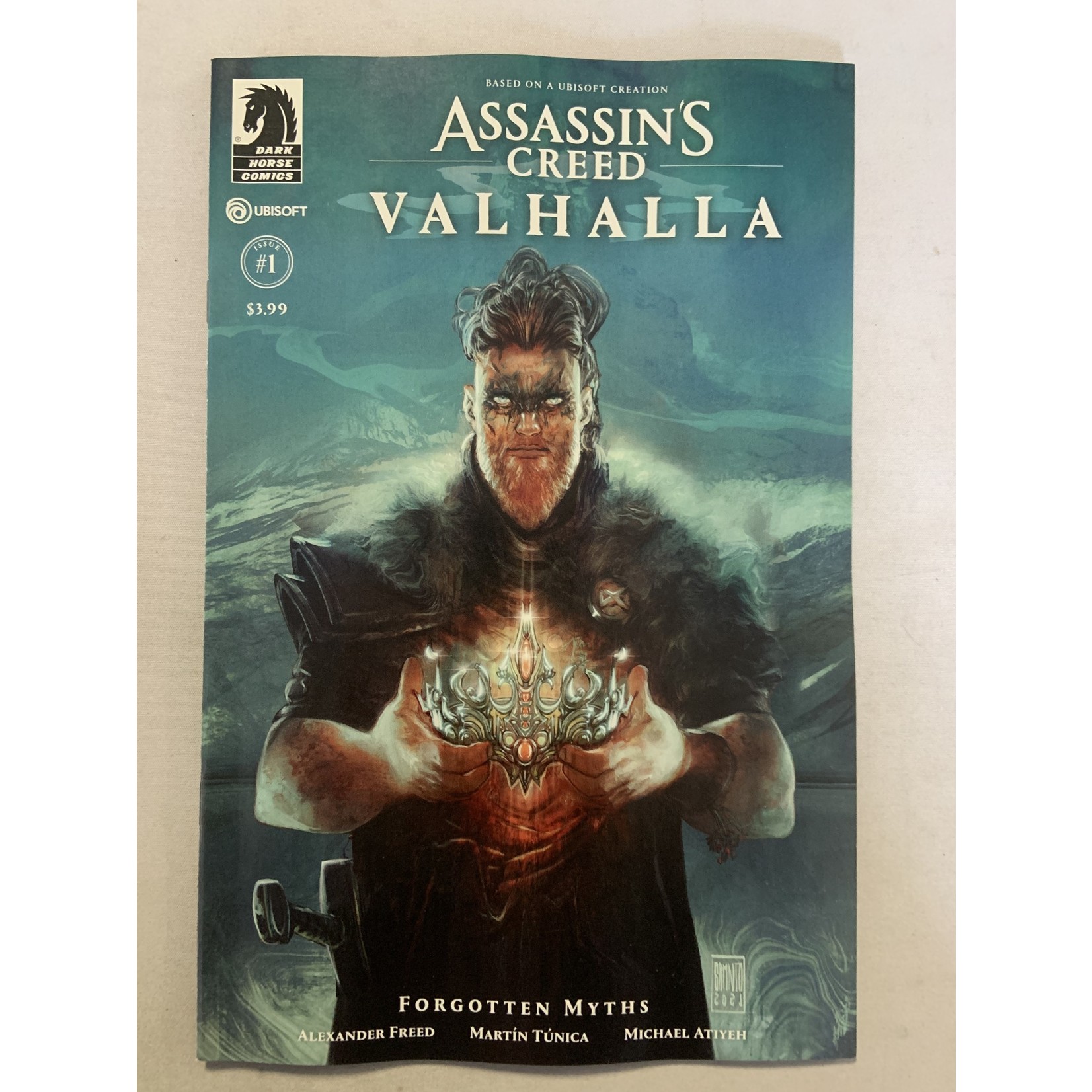 DARK HORSE COMICS Assassins Creed Valhalla Forgotten Myths 2022 #1 (Of 3) Damaged