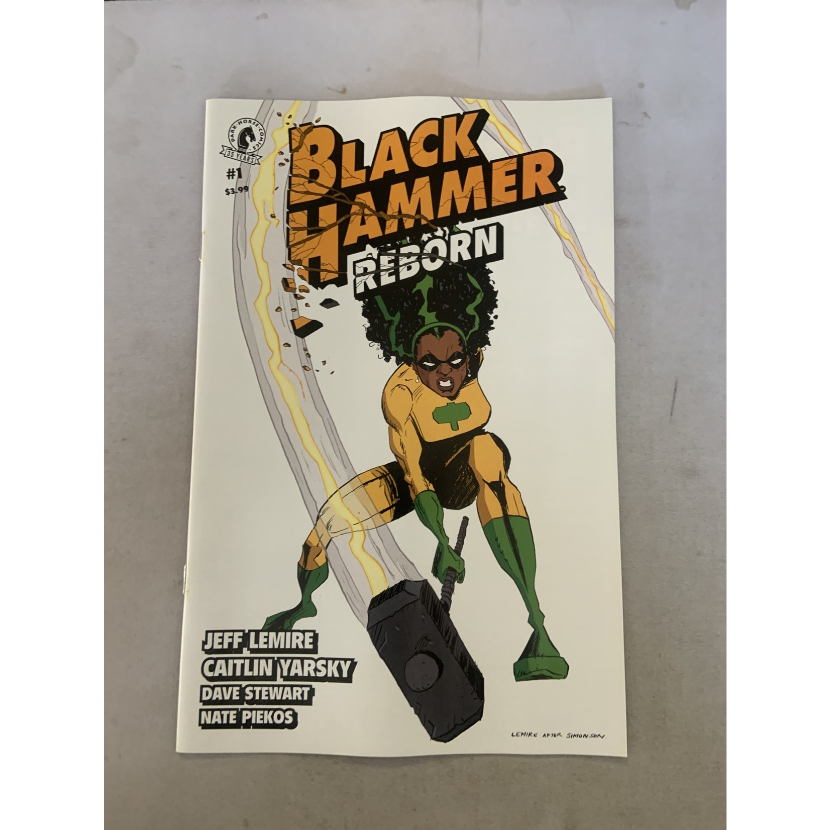 DARK HORSE COMICS Black Hammer Reborn 2021 #1 Cvr B Lemire