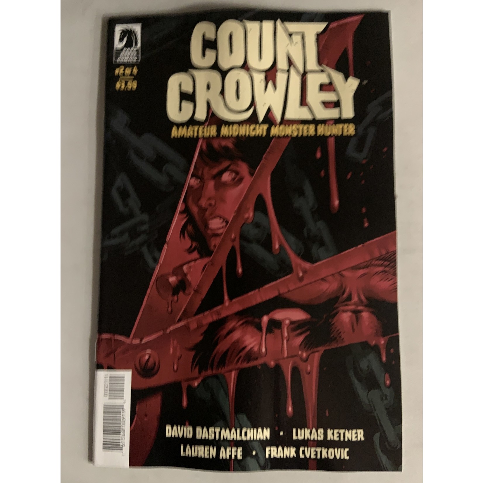 DARK HORSE COMICS Count Crowley Amateur Midnight Monster Hunter 2022 #2 (Of 4)