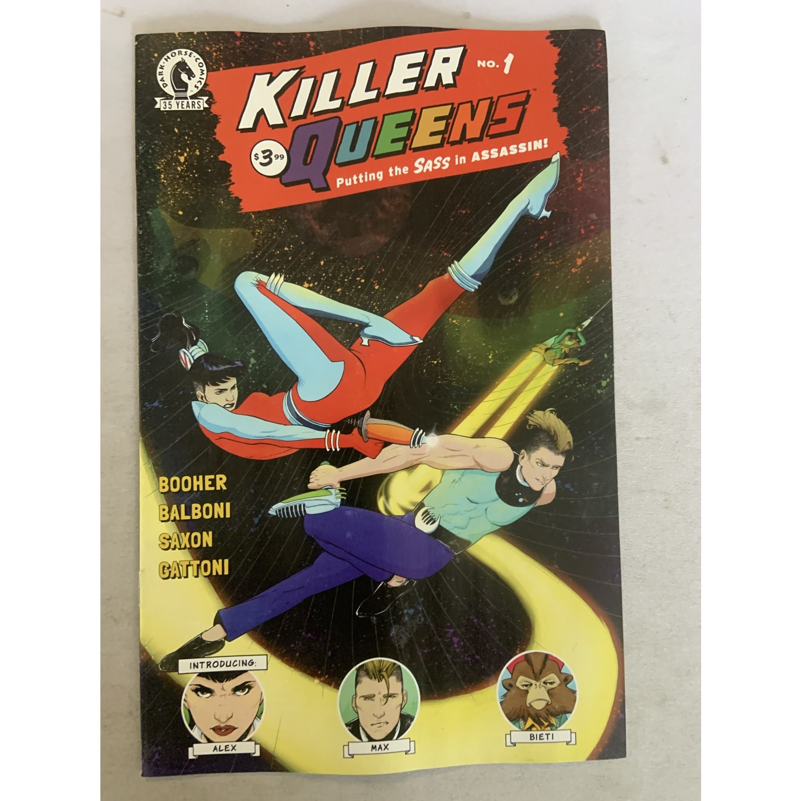 DARK HORSE COMICS Killer Queens 2021 #1 (Of 4) Cvr A Balboni