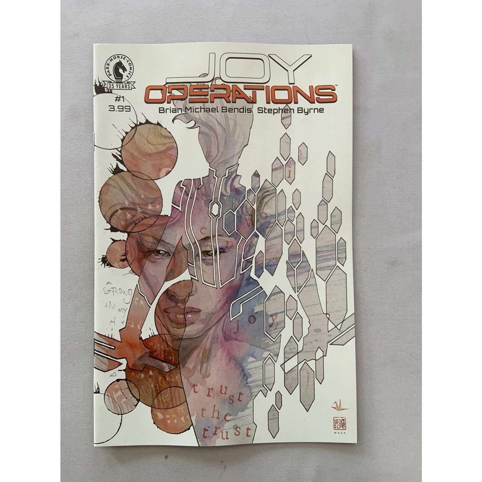 DARK HORSE COMICS Joy Operations 2021 #1 (Of 5) Cvr B Mack
