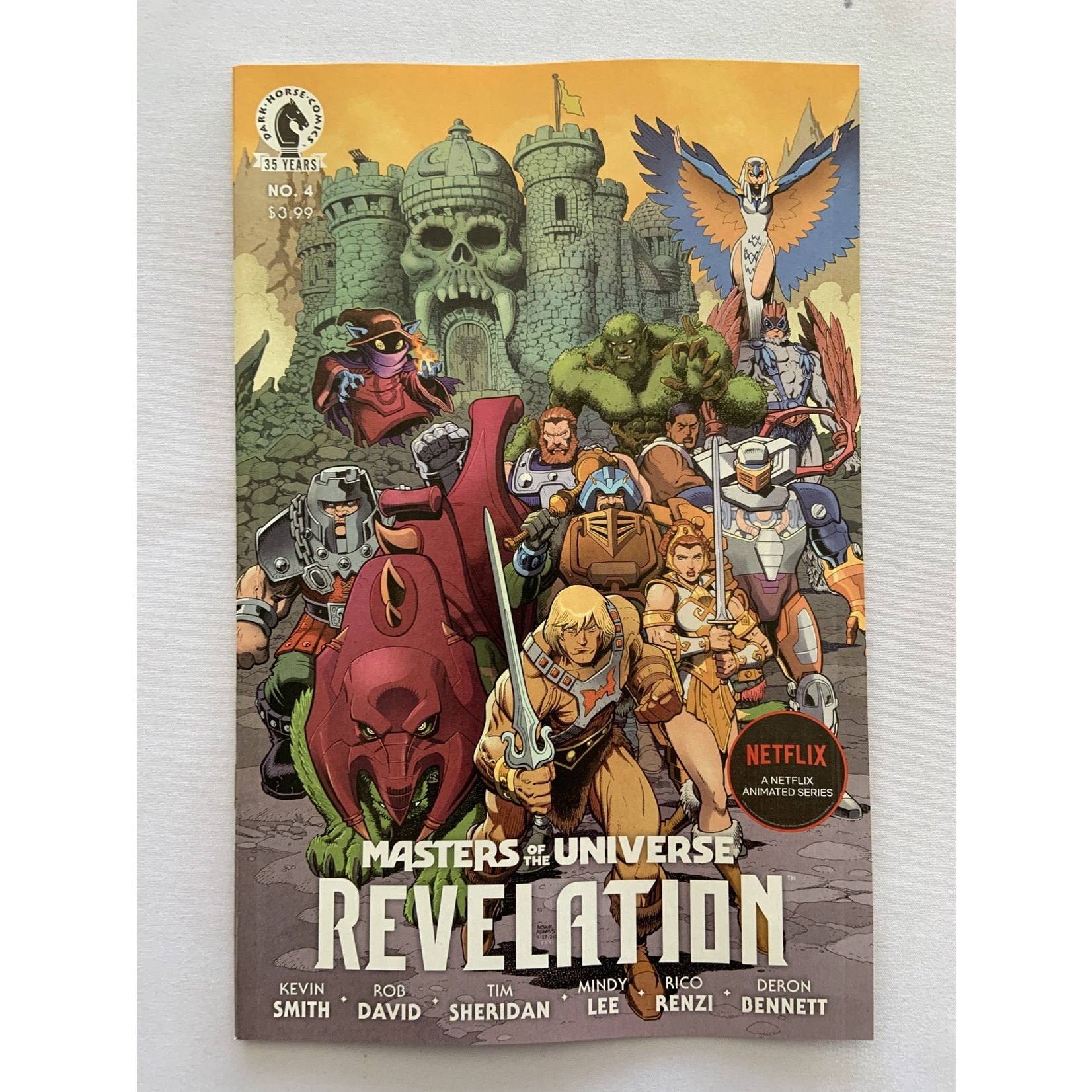 DARK HORSE COMICS Masters Of The Universe Revelation 2021 #4 (Of 4) Cvr B Adams
