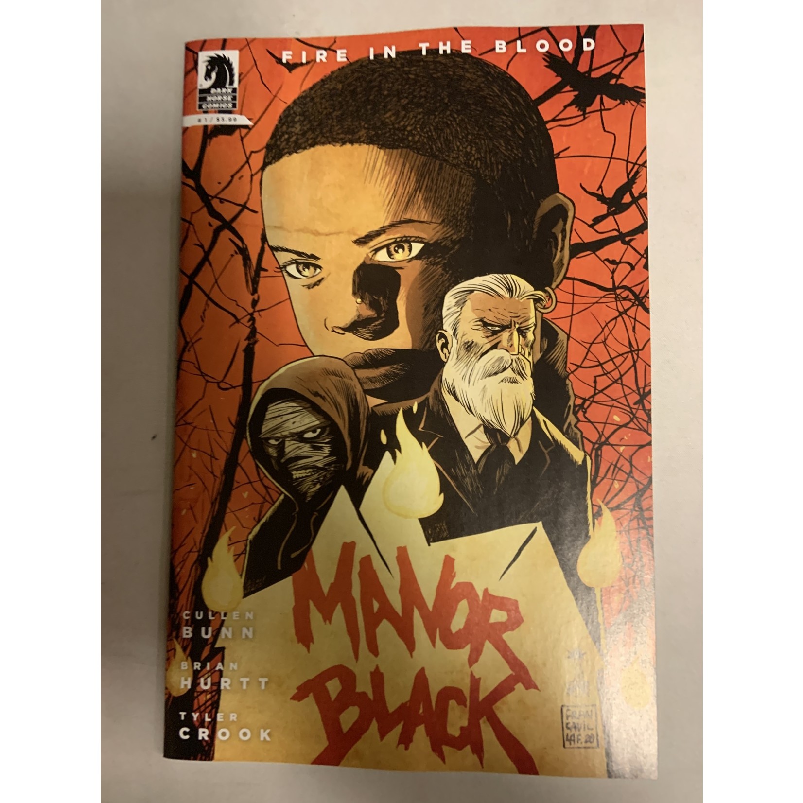 DARK HORSE COMICS Manor Black Fire In The Blood 2022 #1 (Of 4) Cvr B Francavilla (M