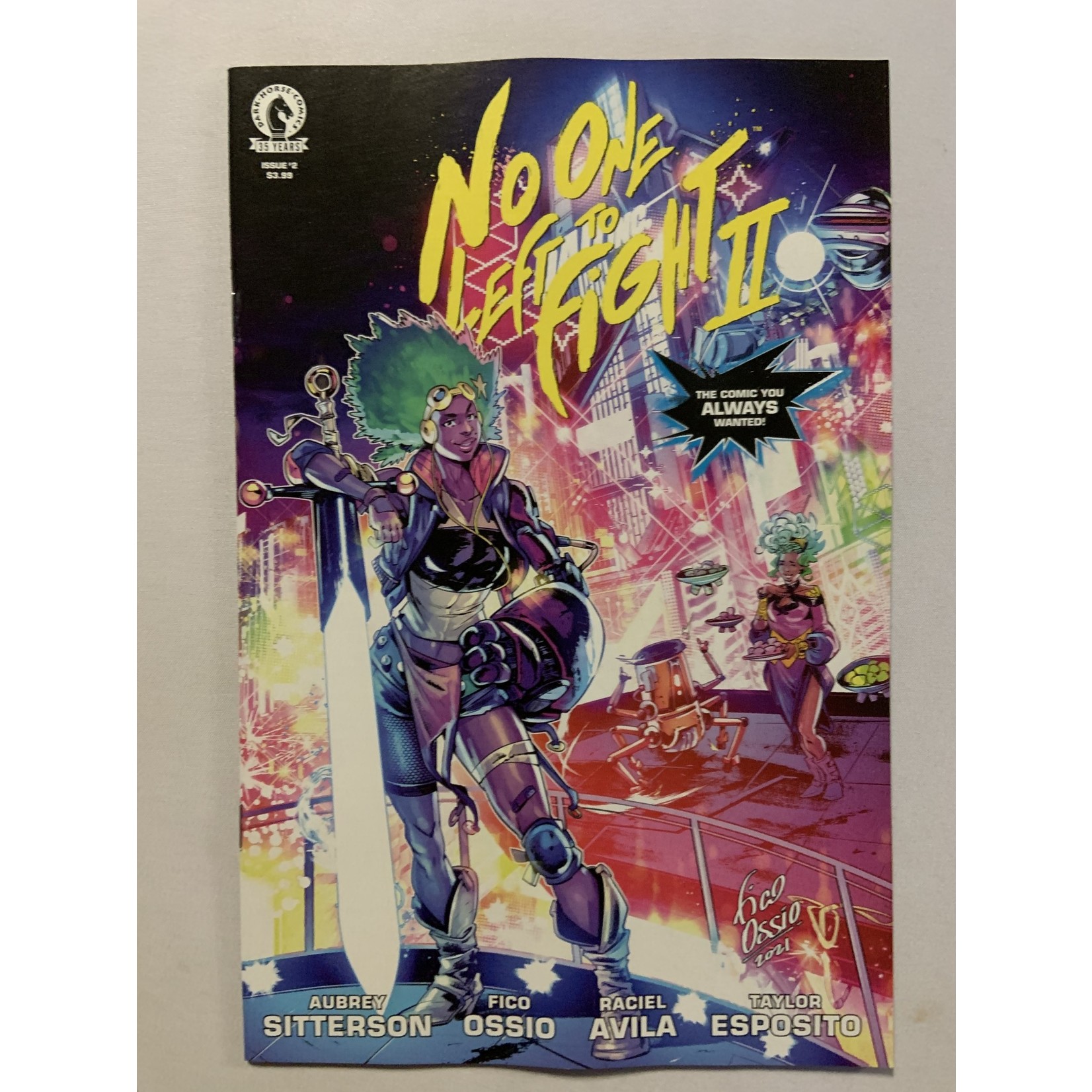 DARK HORSE COMICS No One Left To Fight Ii 2021 #2 (Of 5) Cvr A