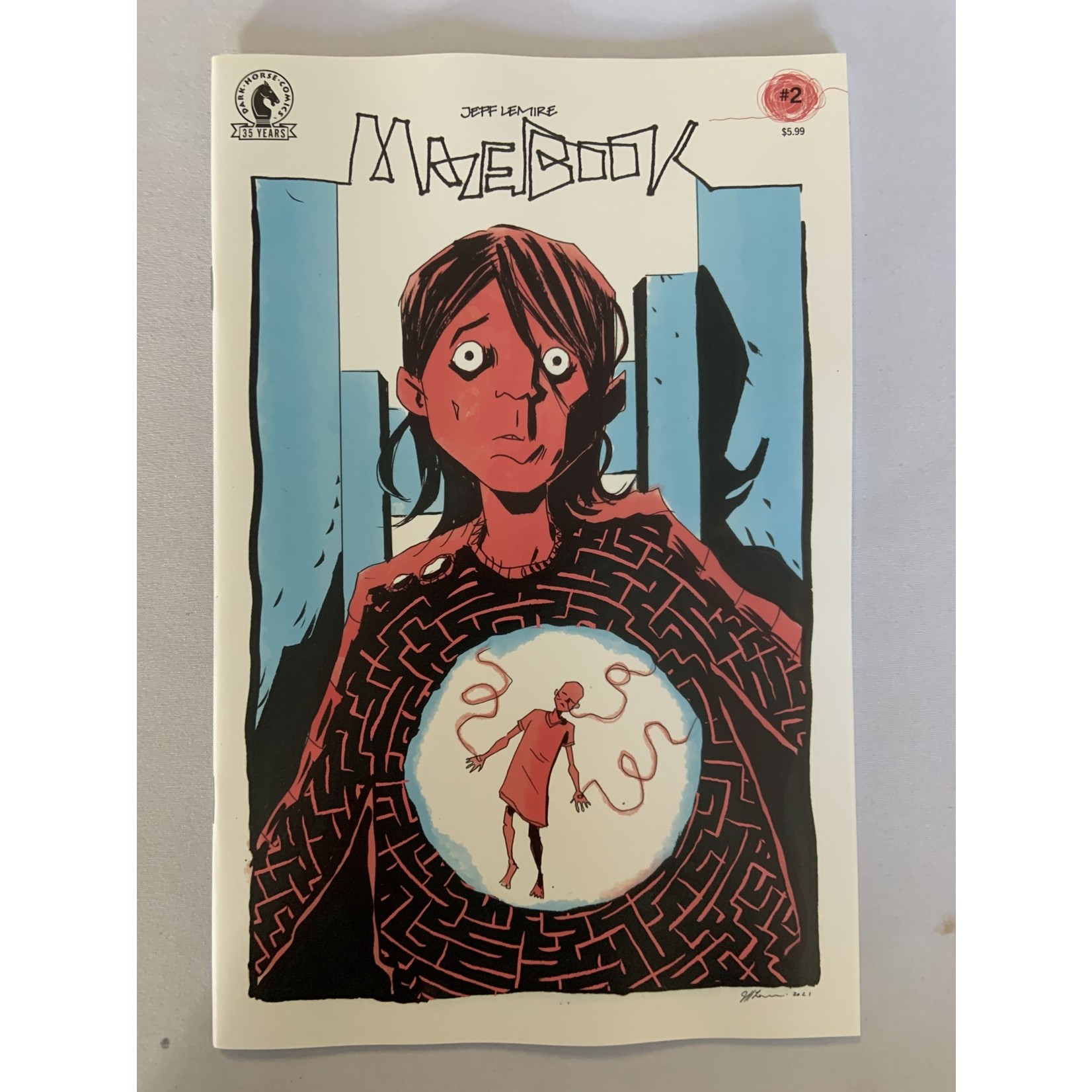 DARK HORSE COMICS Mazebook 2021 #2 (Of 5) Cvr A Lemire