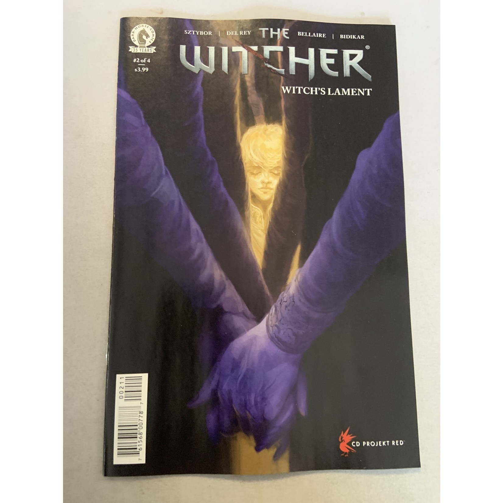 DARK HORSE COMICS Witcher Witchs Lament 2021 #2 (Of 4) Cvr A Del Rey