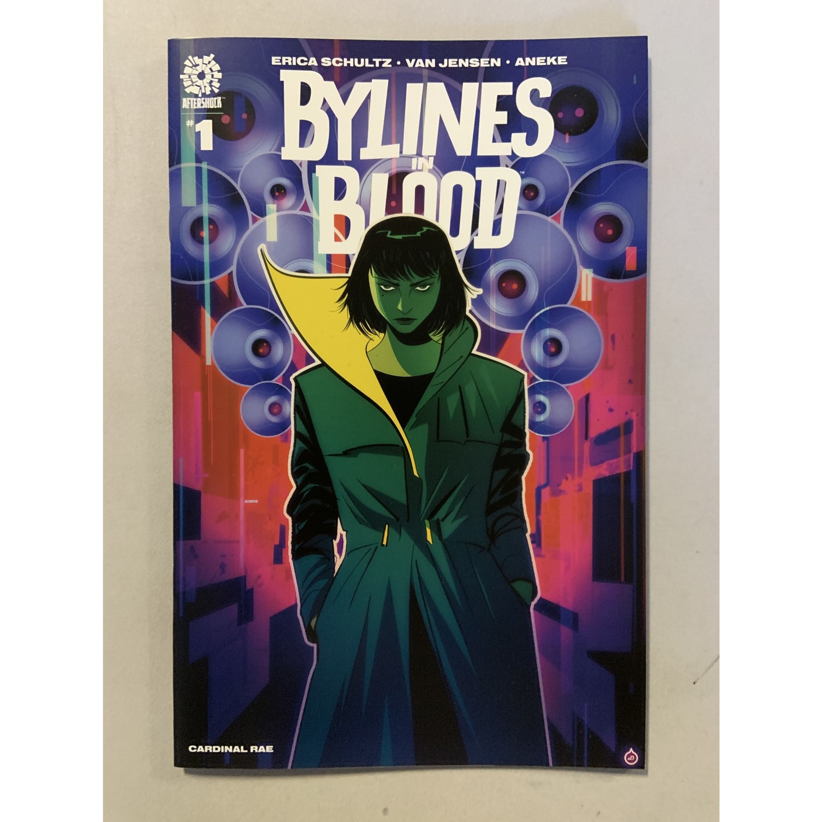 AFTERSHOCK COMICS Bylines In Blood 2022 #1 Cvr B 15 Copy Doe Incv