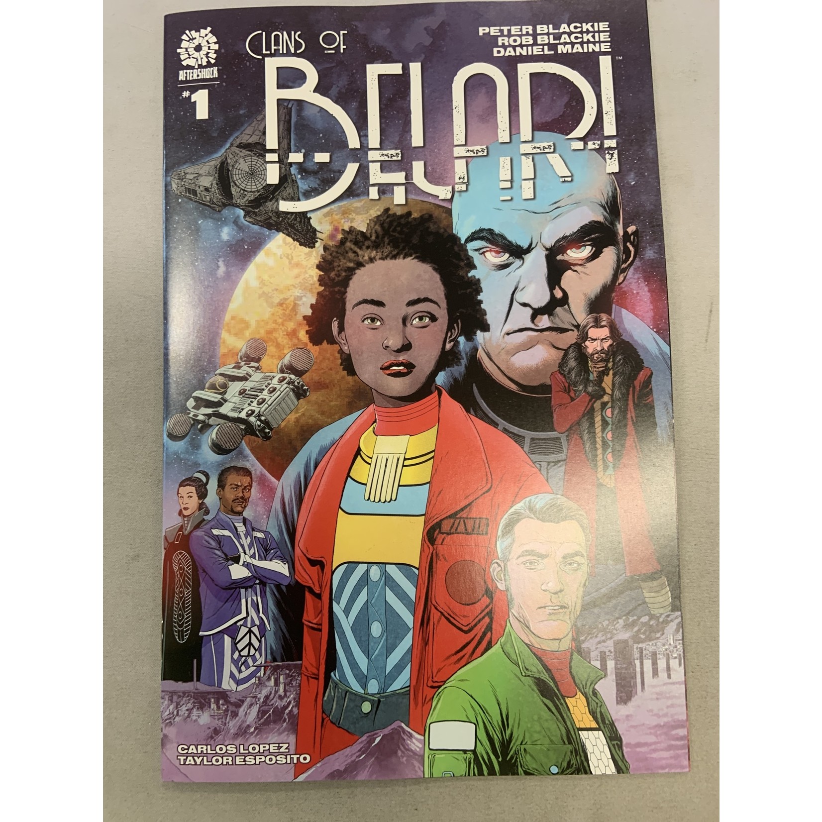 AFTERSHOCK COMICS Clans Of Belari 2021 #1 Cvr A Andy Clarke