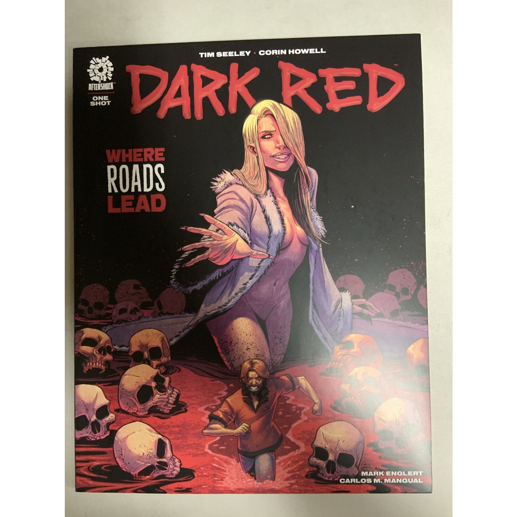 AFTERSHOCK COMICS Dark Red Where Roads Lead Oneshot 2022 #1 Cvr A Howell-Damaged