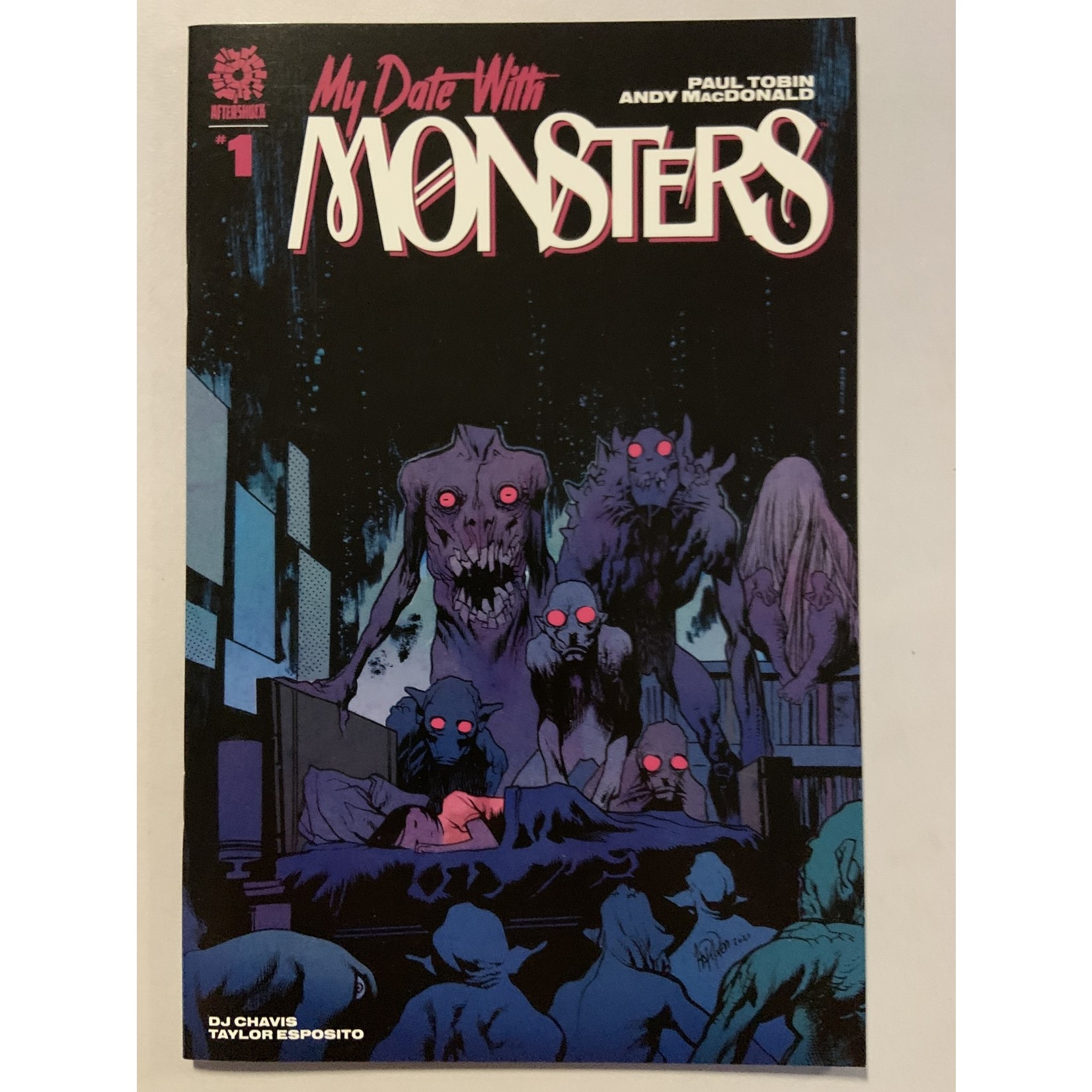 AFTERSHOCK COMICS My Date With Monsters 2021 #1 Cvr B 15 Copy Harren Incv
