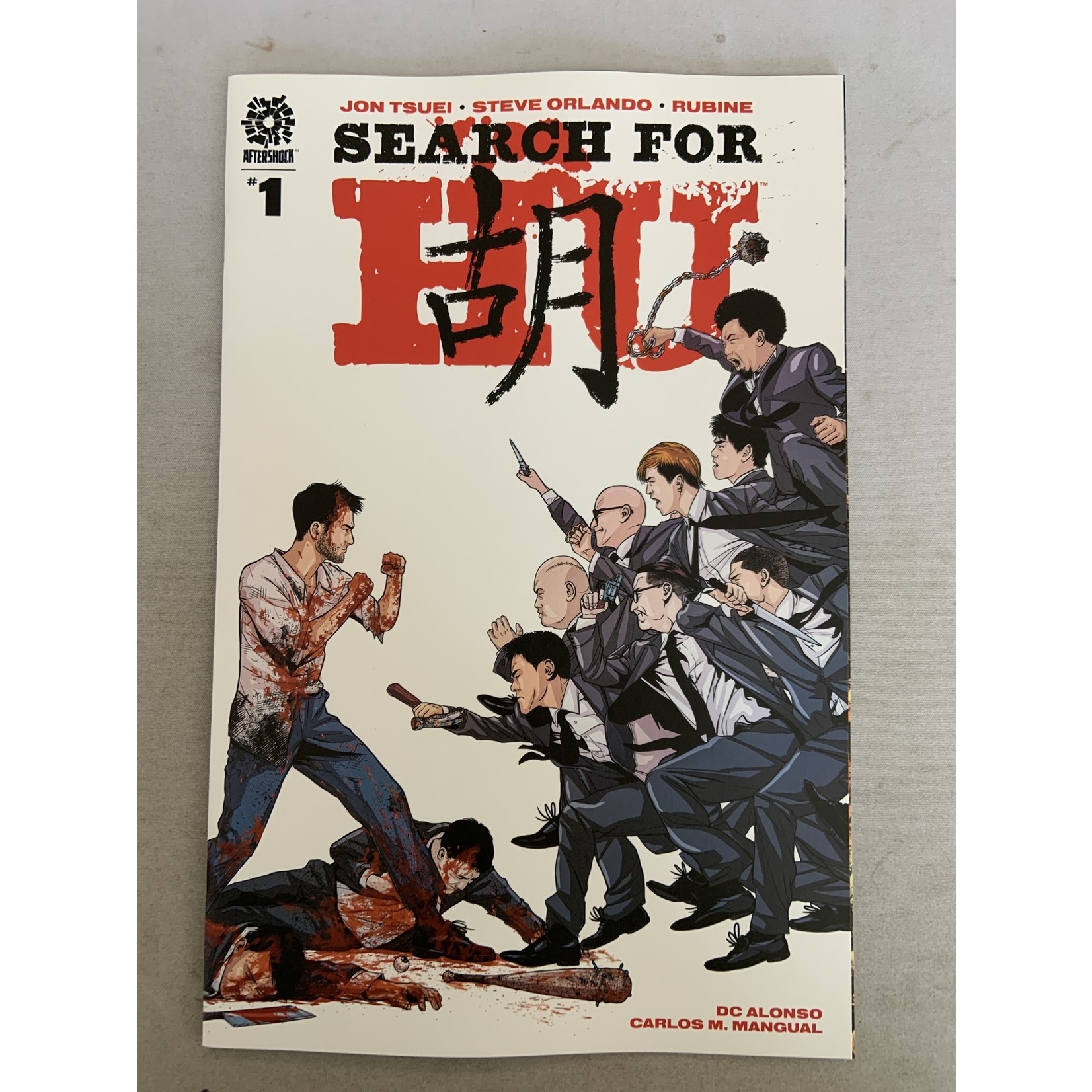 AFTERSHOCK COMICS Search For Hu 2021 #1 Cvr A Rubine
