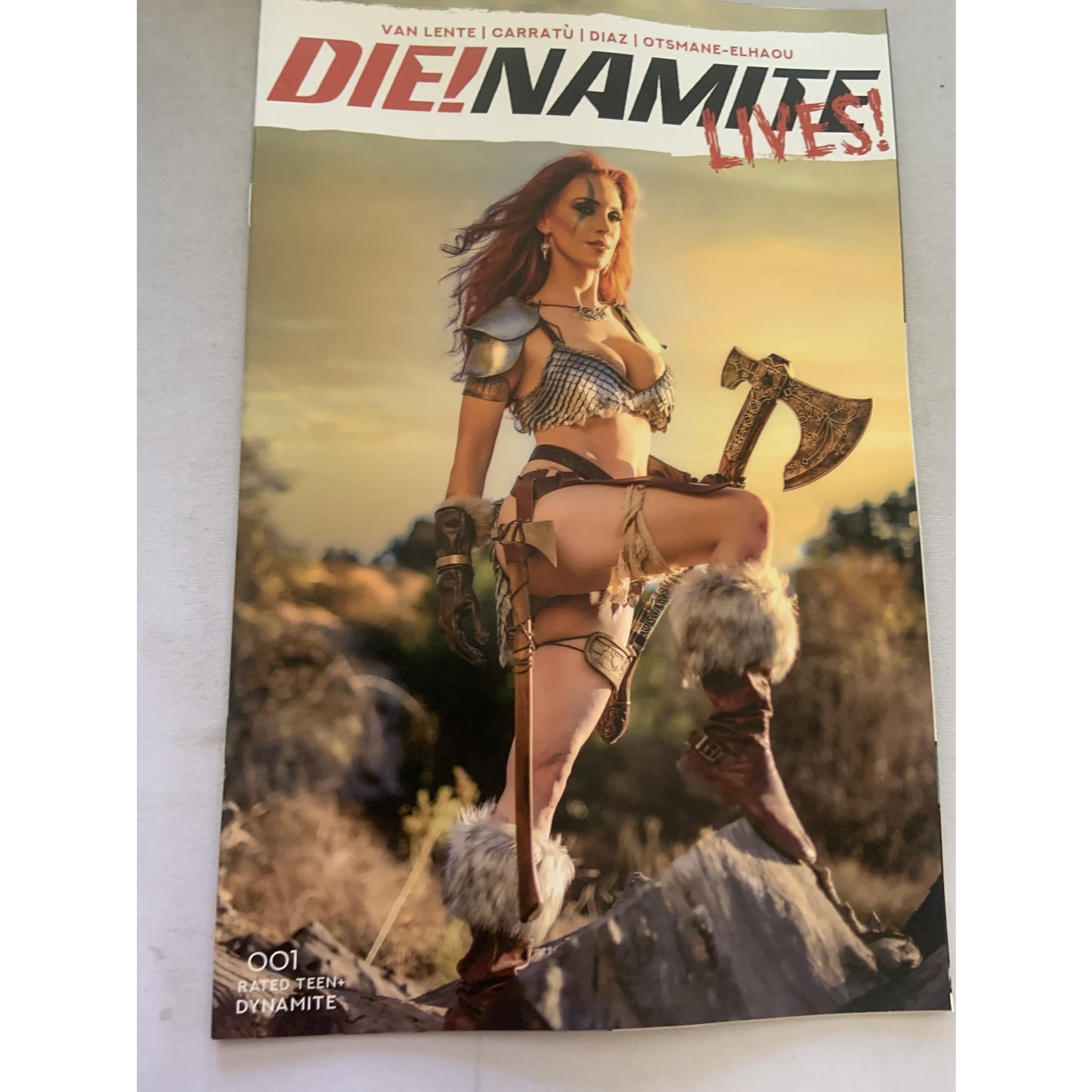 DYNAMITE Die!Namite Lives 2021 #1 Cvr E Cosplay  Bent Corner