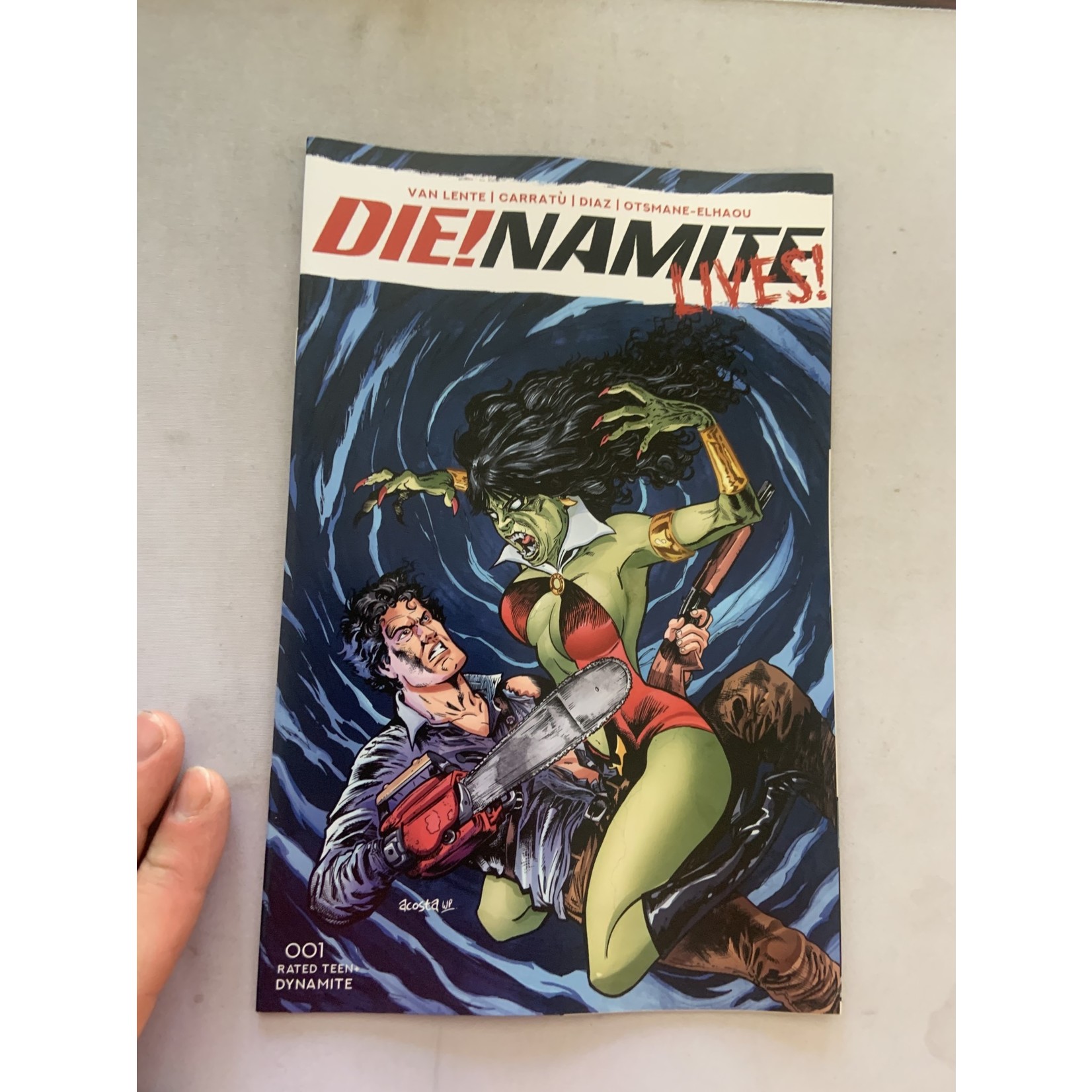 DYNAMITE Die!Namite Lives 2021 #1 Cvr D Acosta  Bent Corner