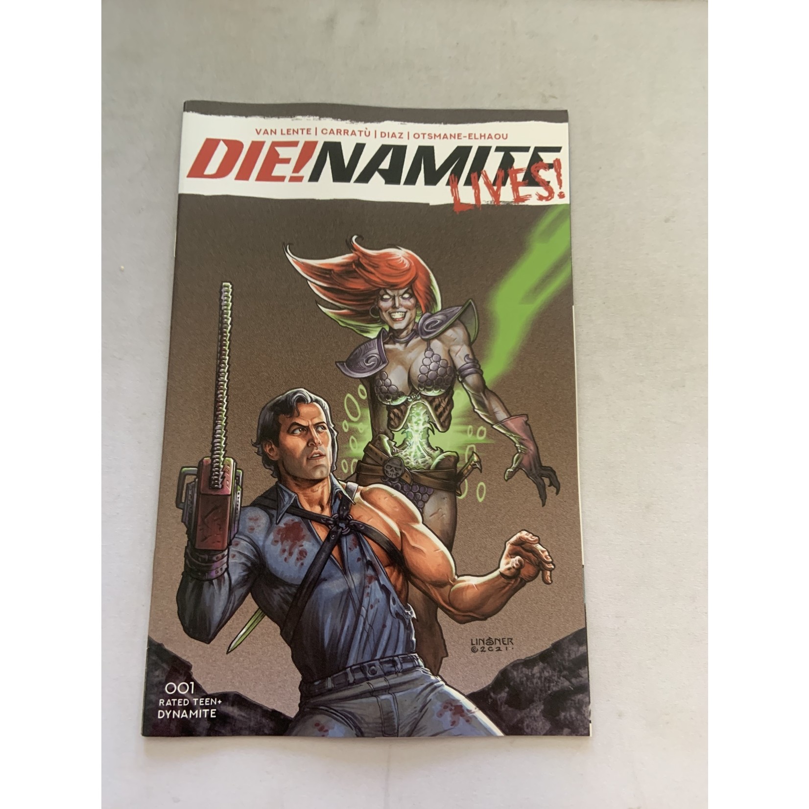 DYNAMITE Die!Namite Lives 2021 #1 Cvr C Linsner