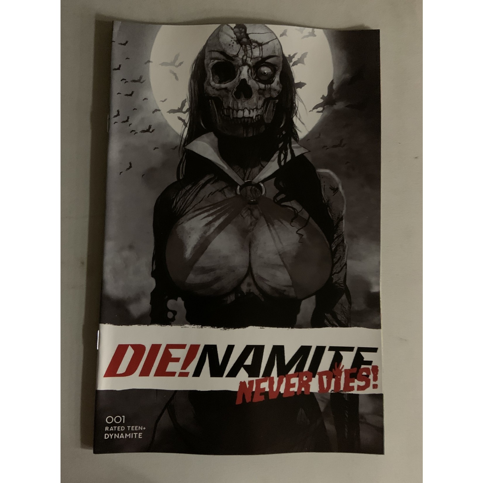 DYNAMITE Die!Namite Never Dies 2022 #1 Cvr I 25 Copy Incv Suydam B&W Damaged