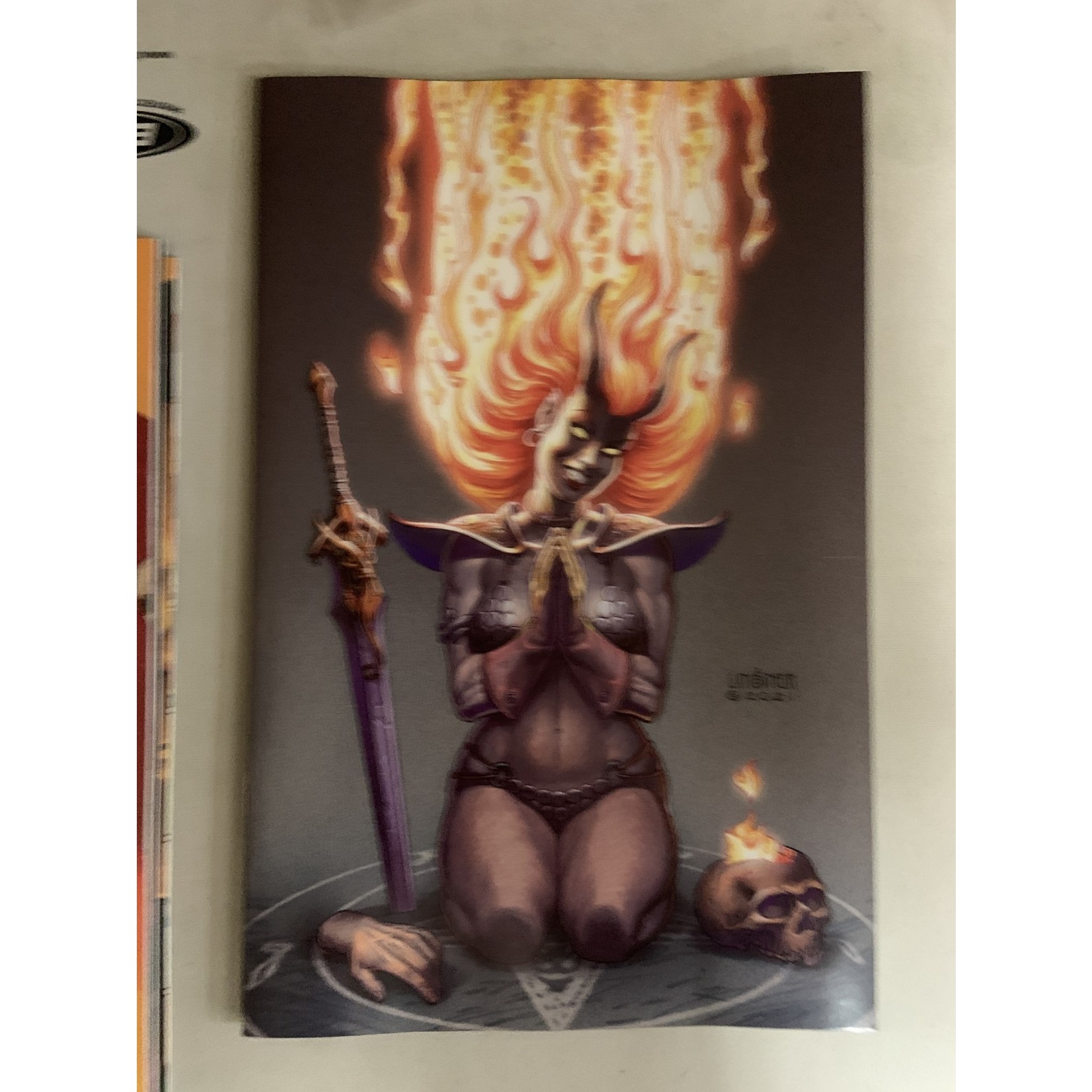 DYNAMITE Hell Sonja 2022 #1 Cvr K 40 Copy Incv Linsner Virgin