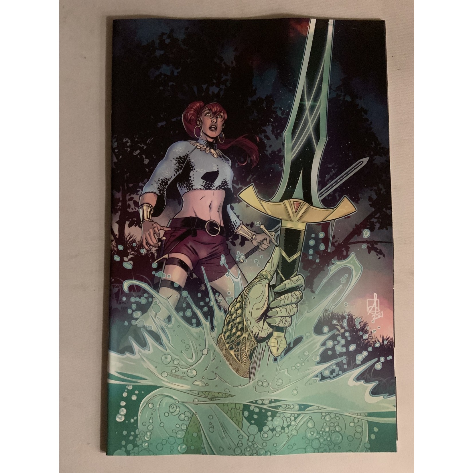DYNAMITE Immortal Red Sonja 2022 #1 Cvr K 40 Copy Incv Izaakse Virgin