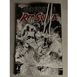 DYNAMITE Immortal Red Sonja 2022 #1 Cvr G 10 Copy Incv Izaakse B&W