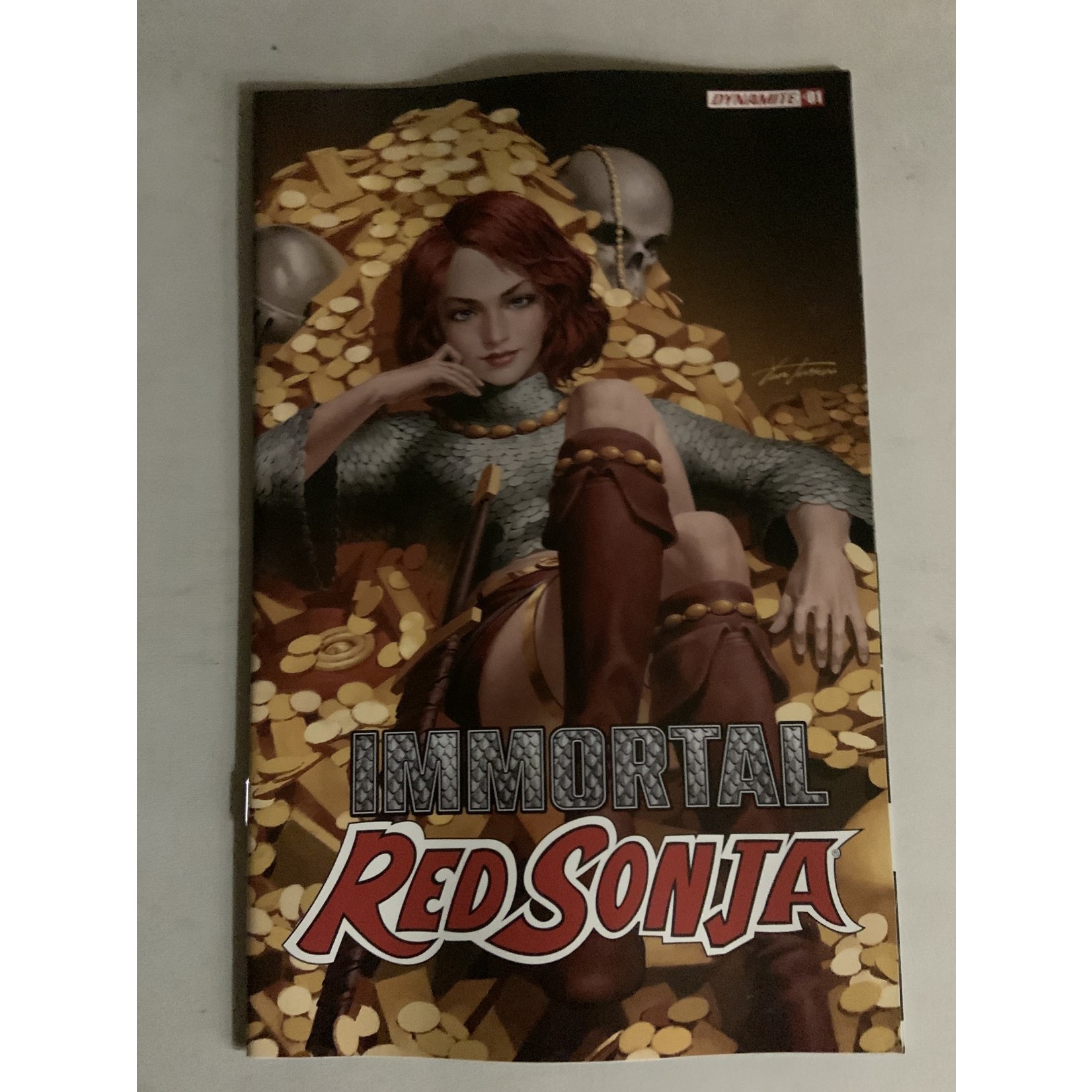 DYNAMITE Immortal Red Sonja 2022 #1 Cvr B Yoon