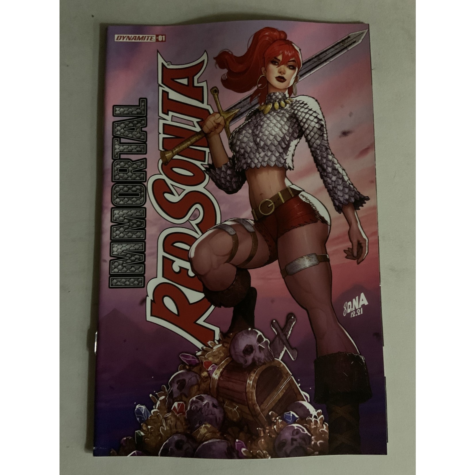 DYNAMITE Immortal Red Sonja 2022 #1 Cvr A Nakayama