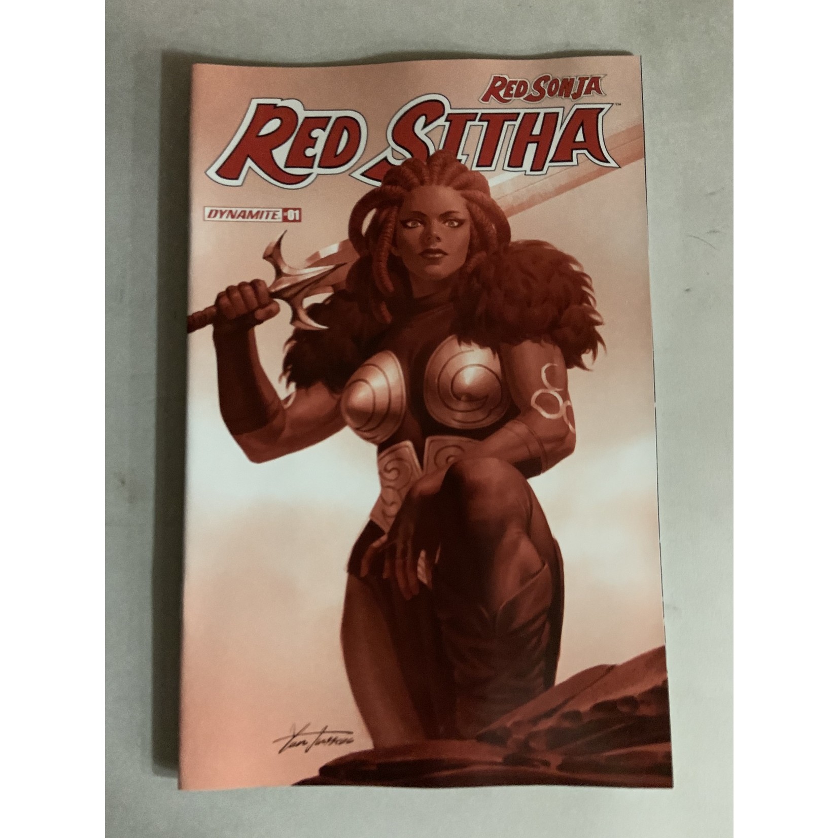 DYNAMITE Red Sonja Red Sitha 2022 #1 Cvr I 25 Copy Incv Yoon Tint