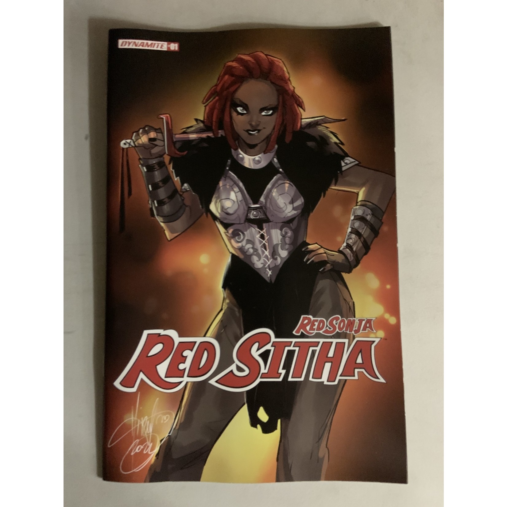 DYNAMITE Red Sonja Red Sitha 2022 #1 Cvr B Andolfo