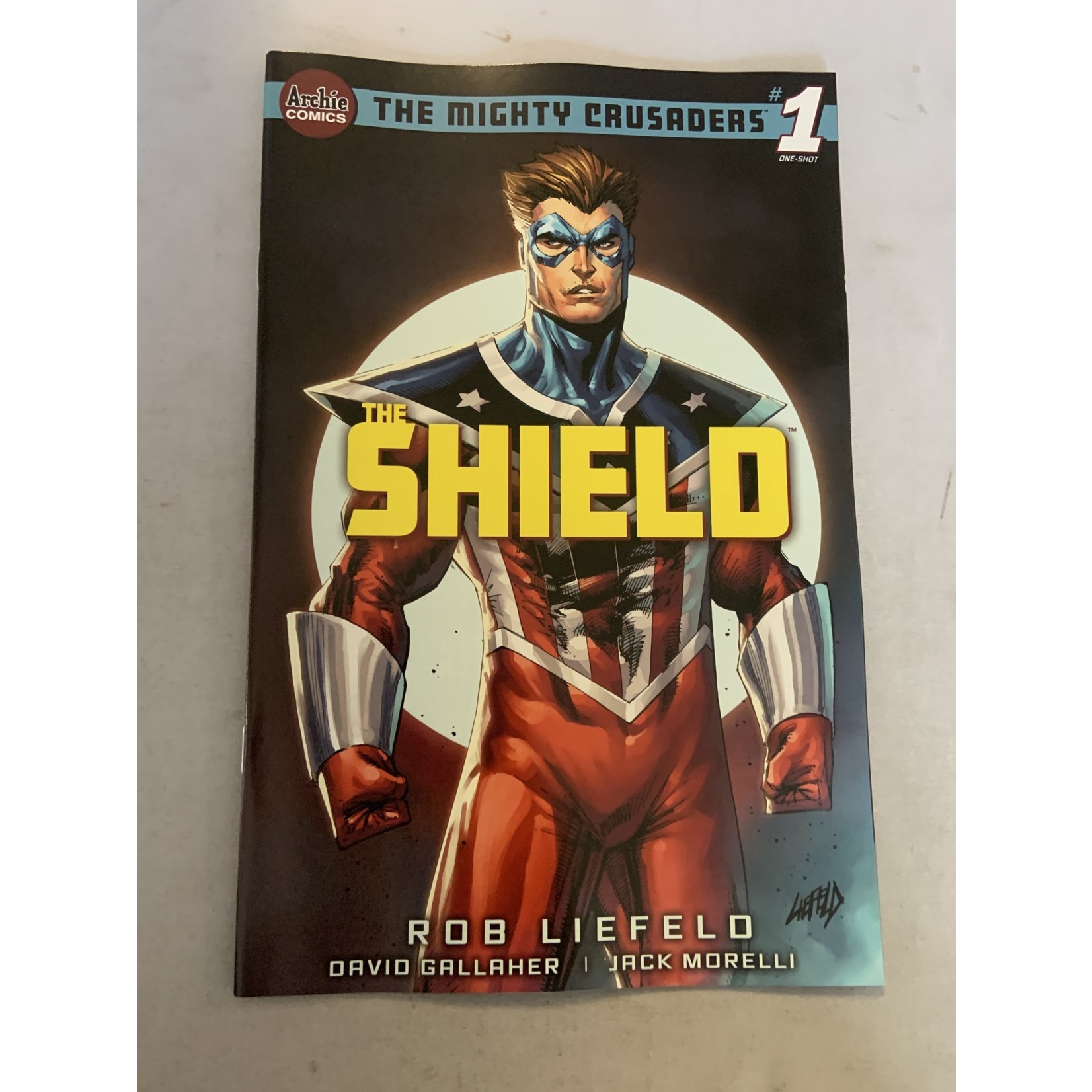 ARCHIE COMIC PUBLICATIONS Mighty Crusaders One Shot The Shield 2021 #1 Cvr A Rob Liefeld