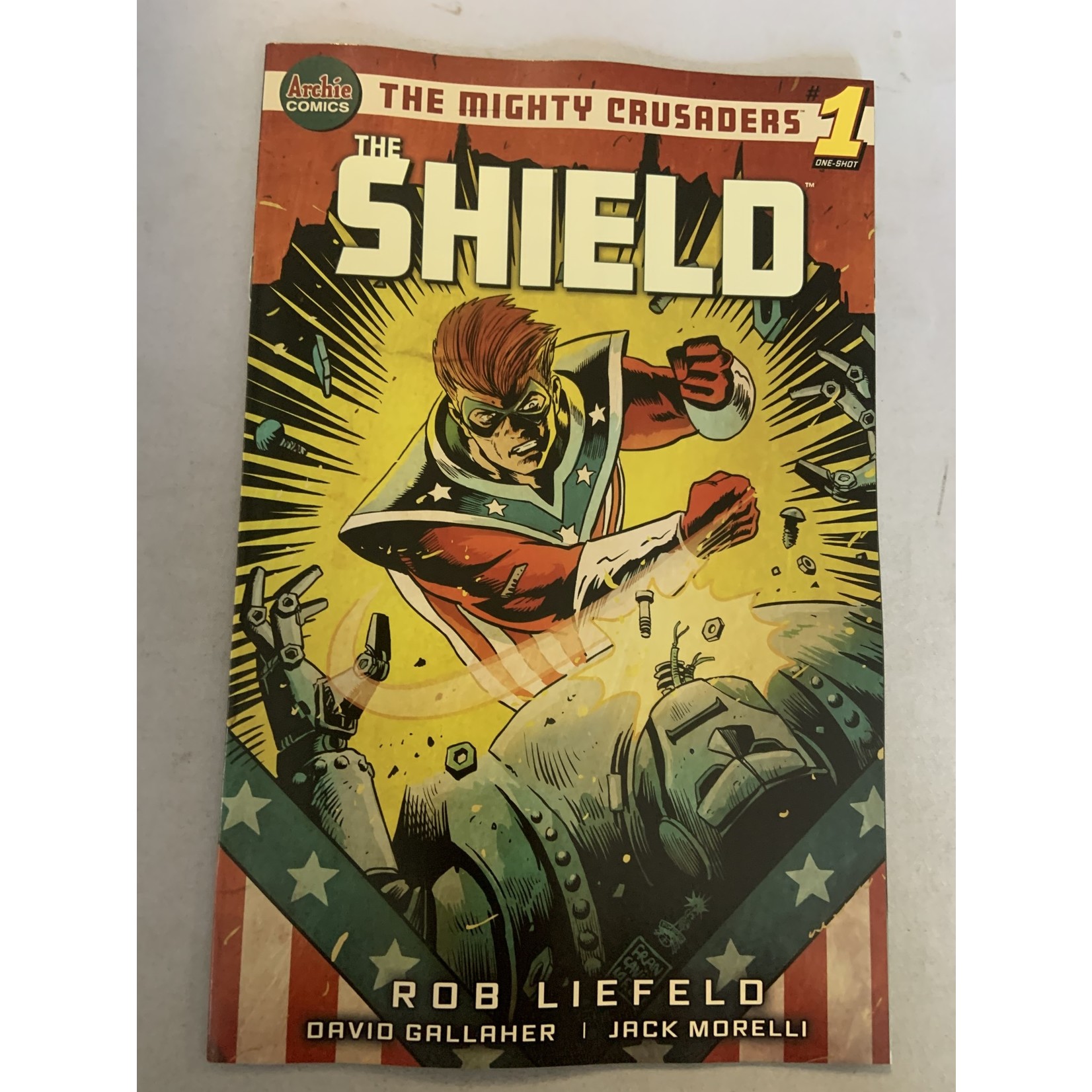 ARCHIE COMIC PUBLICATIONS Mighty Crusaders One Shot The Shield 2021 #1 Cvr B Francavilla