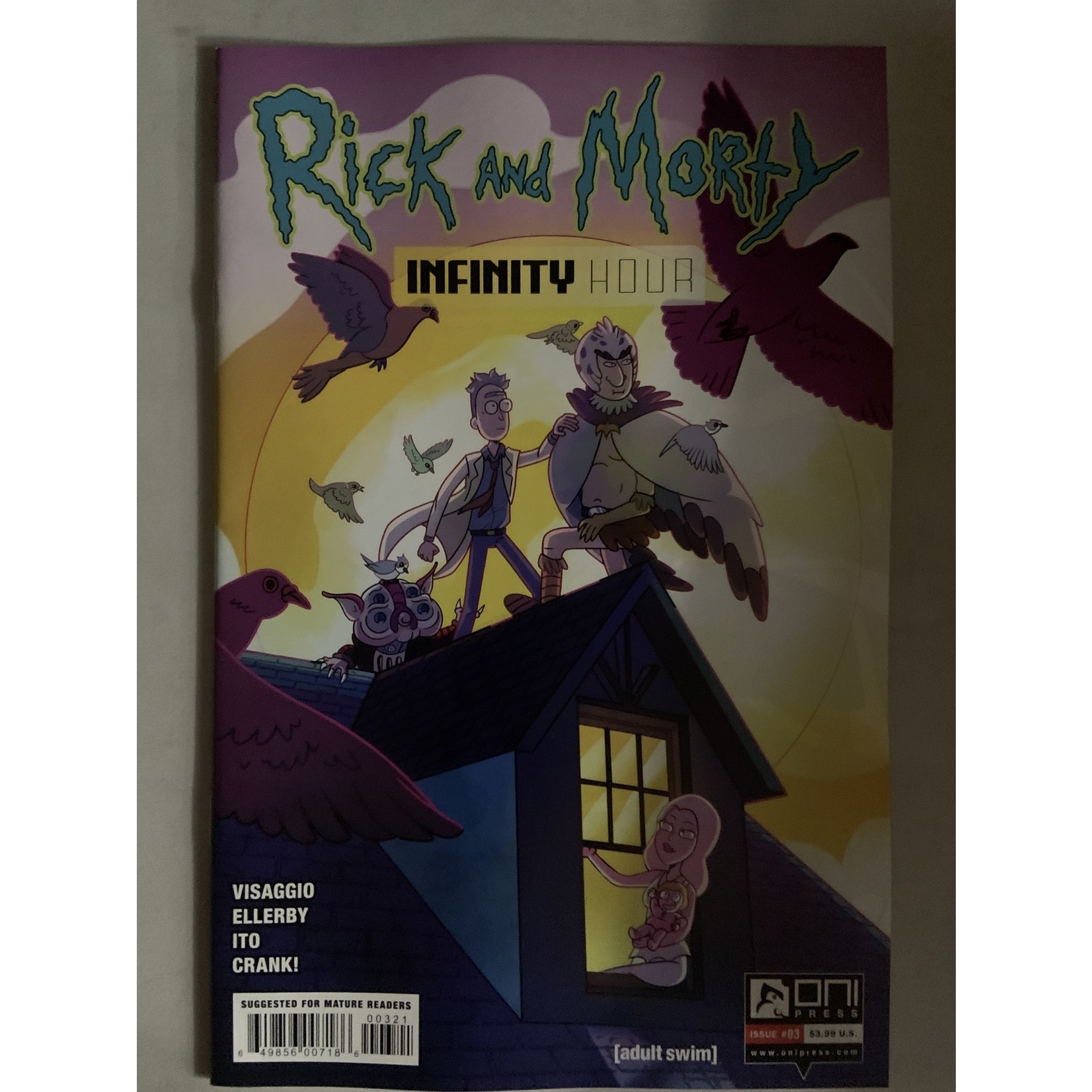 ONI PRESS INC. Rick And Morty Infinity Hour 2022 #3 Cvr B Ito