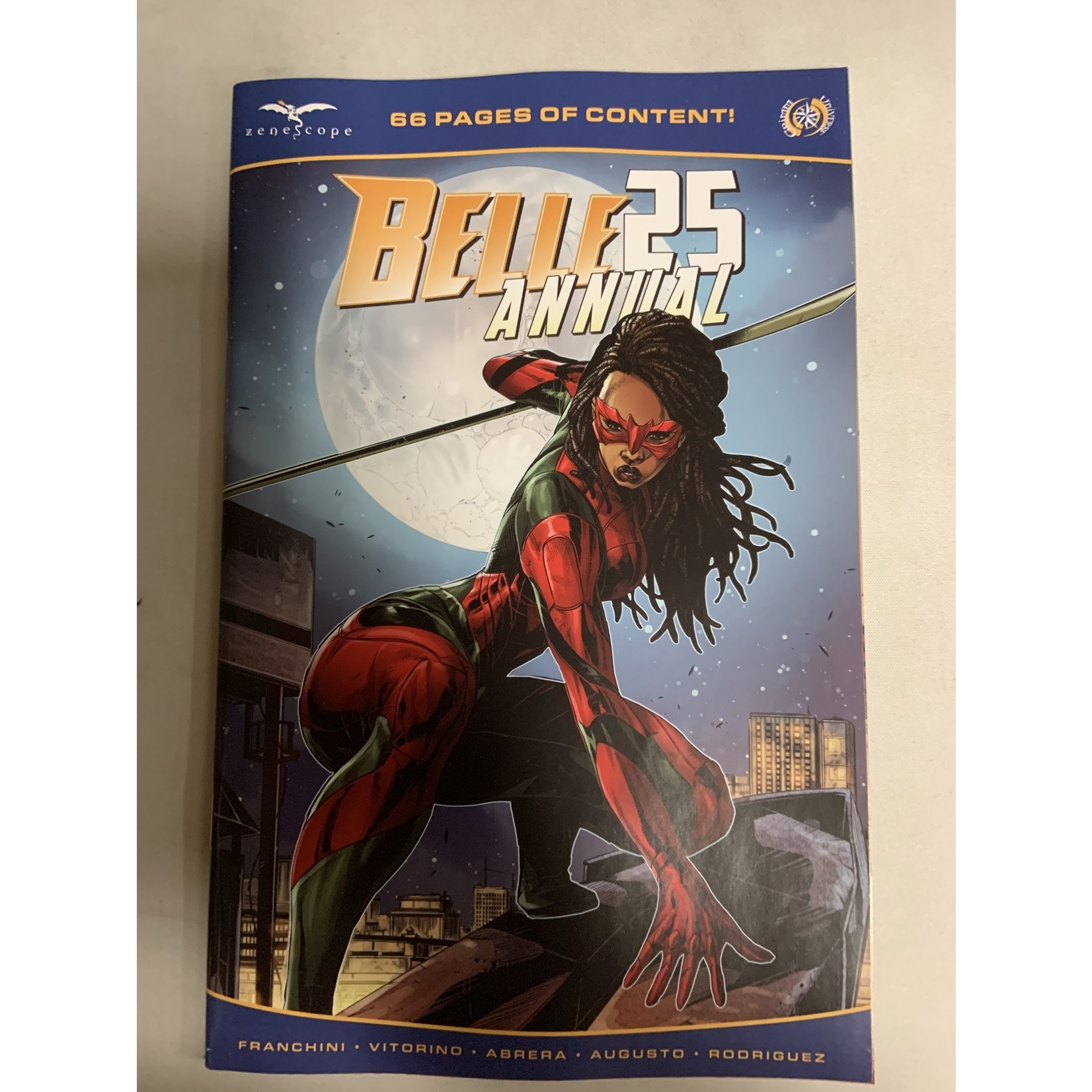 ZENESCOPE ENTERTAINMENT INC Belle 2022 #25 Annual Cvr E Caanan White