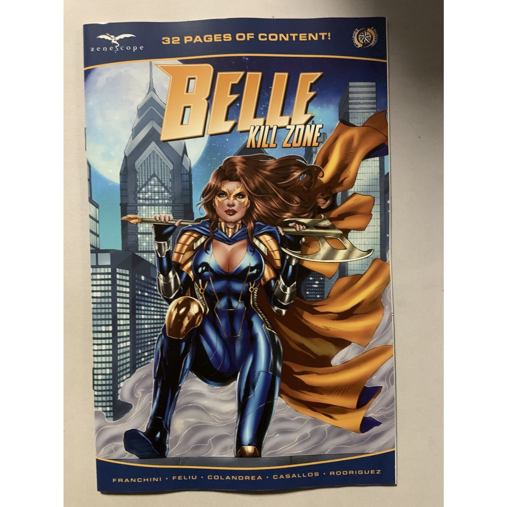 ZENESCOPE ENTERTAINMENT INC Belle Kill Zone 2021 #1 Cvr C Matos