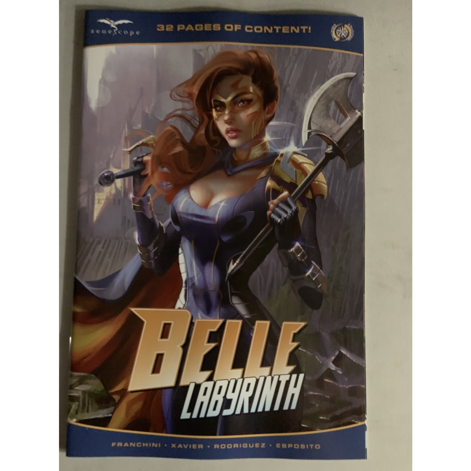 ZENESCOPE ENTERTAINMENT INC Belle Labyrinth Oneshot 2022 #1 Cvr C Igor Lomov Damaged