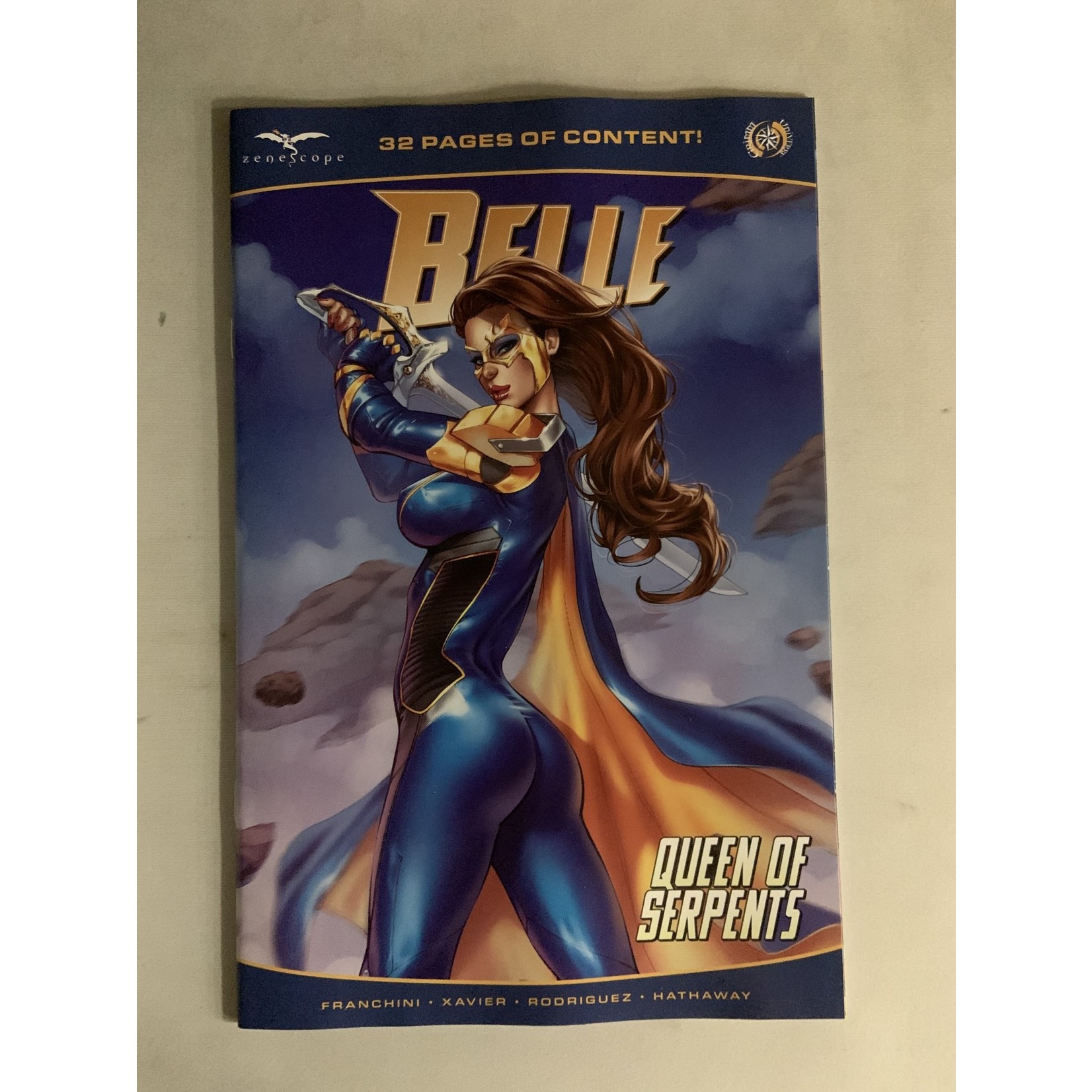 ZENESCOPE ENTERTAINMENT INC Belle Queen Of Serpents 2022 #1 Cvr C Chatzoudis