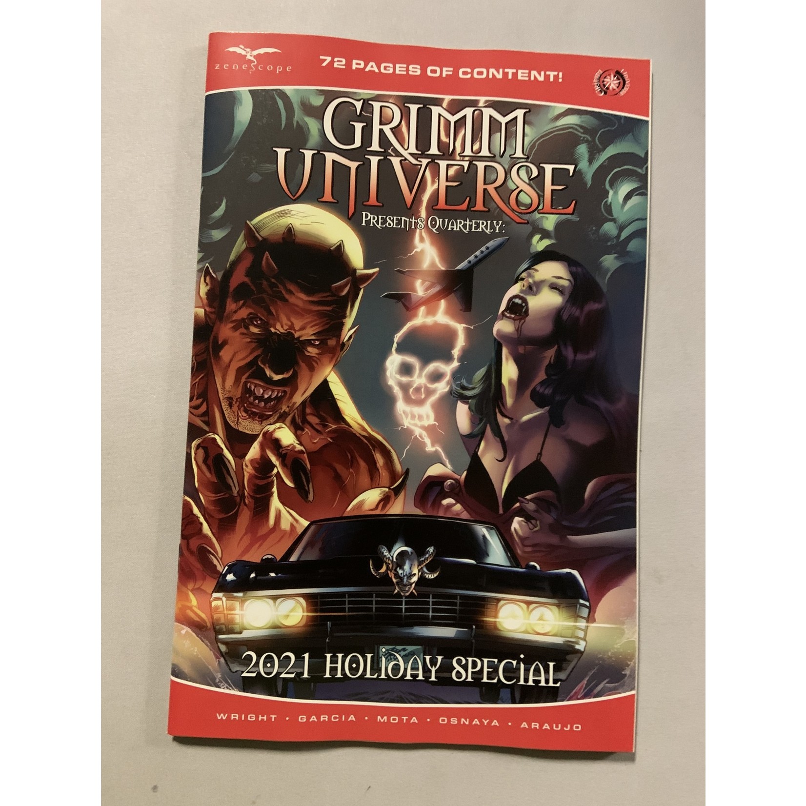 ZENESCOPE ENTERTAINMENT INC Gft Presents Quarterly 2021 #1 Holiday 2021 Cvr A Vitorino