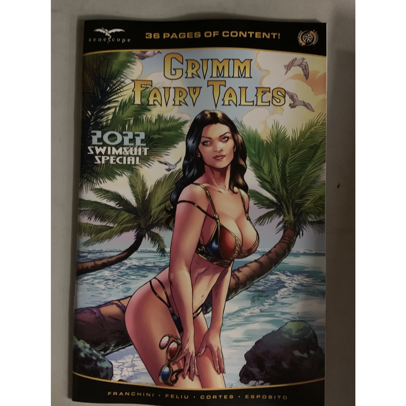 ZENESCOPE ENTERTAINMENT INC Gft Presents Swimsuit Ed 2022 One Shot 2022 #1 Cvr B Vitorino