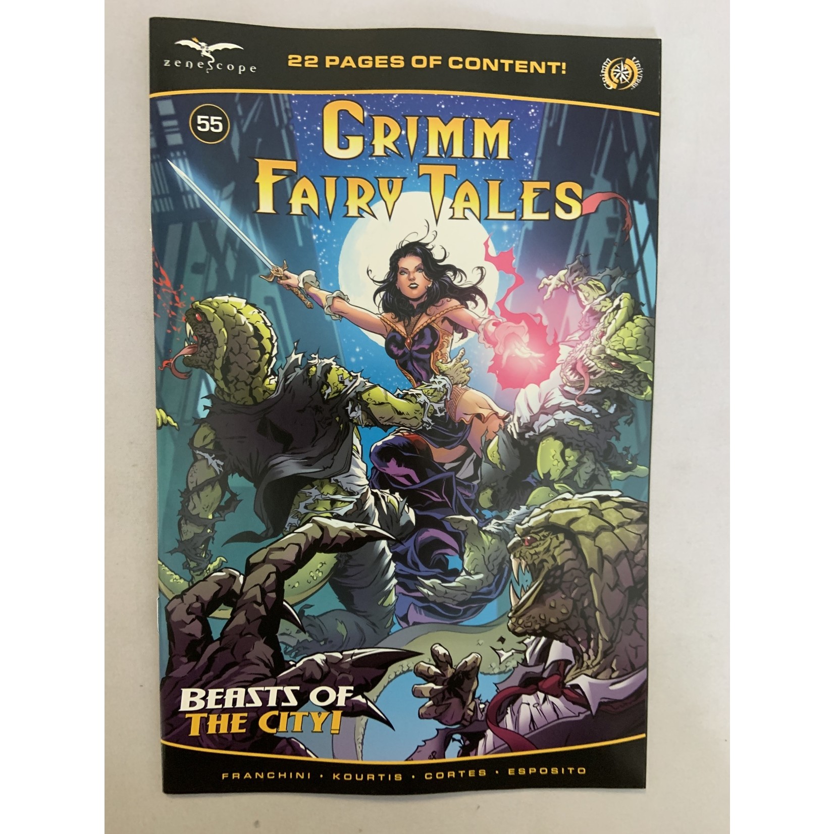 ZENESCOPE ENTERTAINMENT INC Grimm Fairy Tales 2021 #55 Cvr B Riveiro
