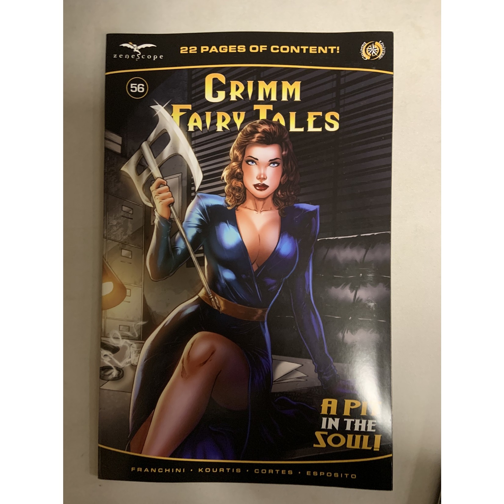 ZENESCOPE ENTERTAINMENT INC Grimm Fairy Tales 2021 #56 Cvr D Matos-Dmg