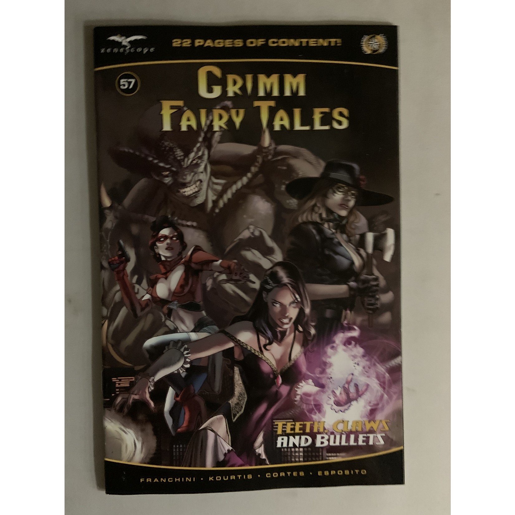 ZENESCOPE ENTERTAINMENT INC Grimm Fairy Tales 2021 #57 Cvr A Vitorino