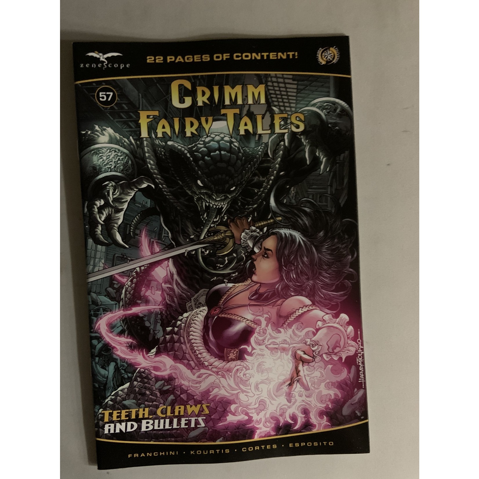 ZENESCOPE ENTERTAINMENT INC Grimm Fairy Tales 2021 #57 Cvr B Tolibao
